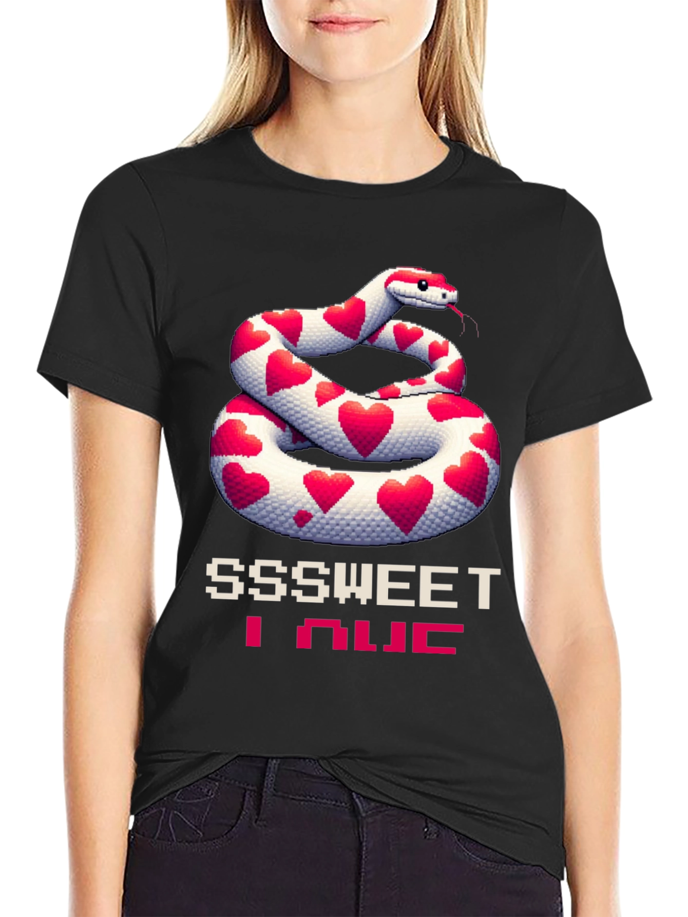 Sssweet Love Valentines Day Snake T-Shirt