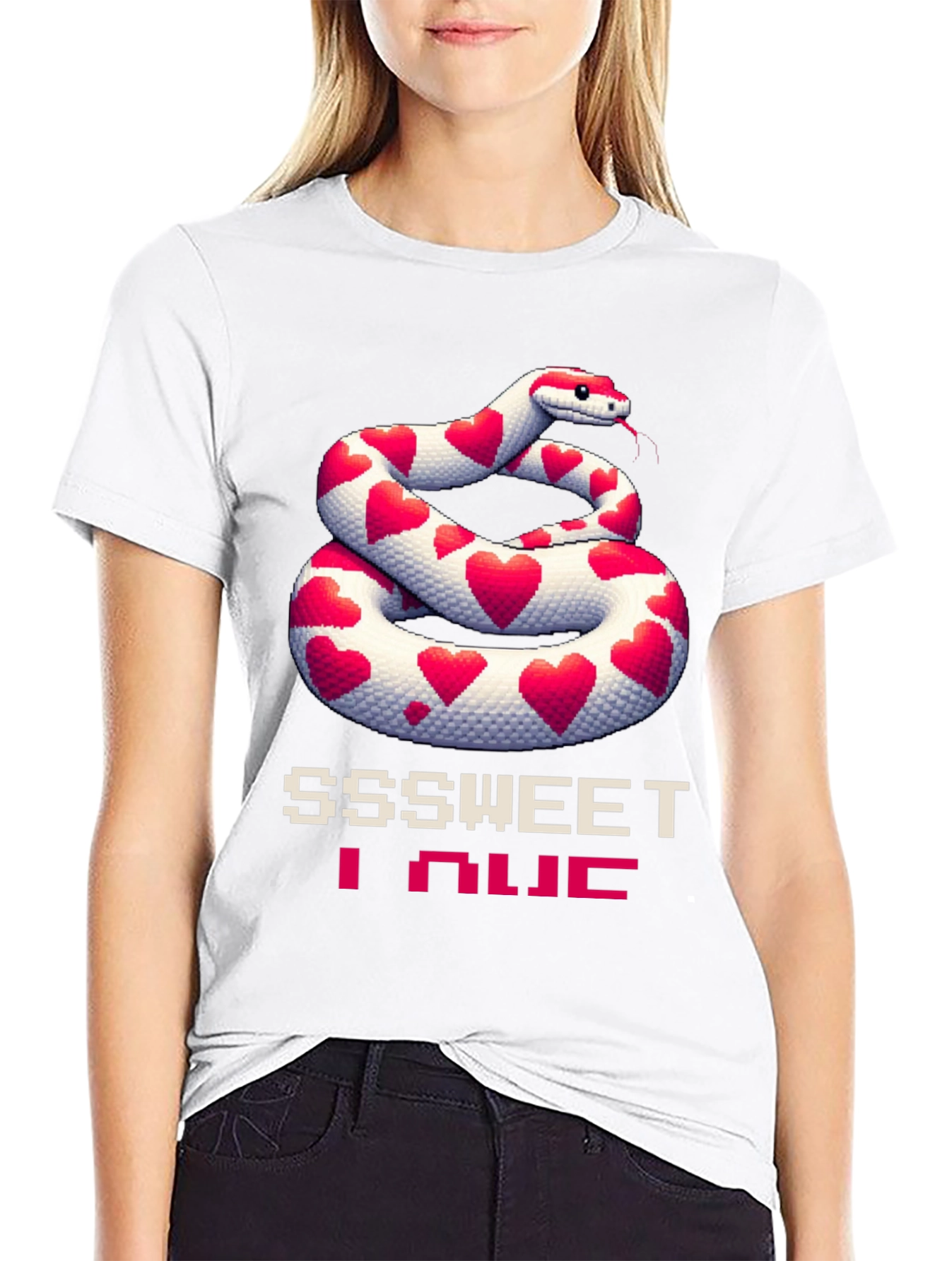 Sssweet Love Valentines Day Snake T-Shirt