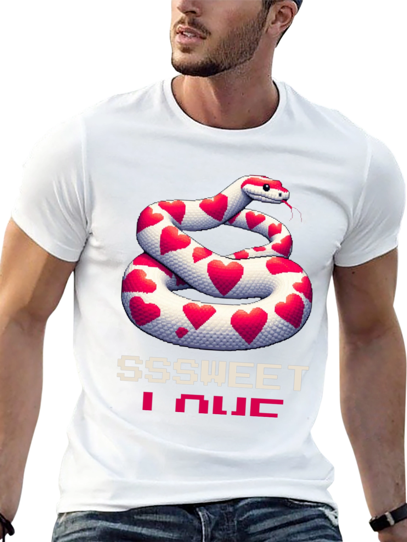Sssweet Love Valentines Day Snake T-Shirt
