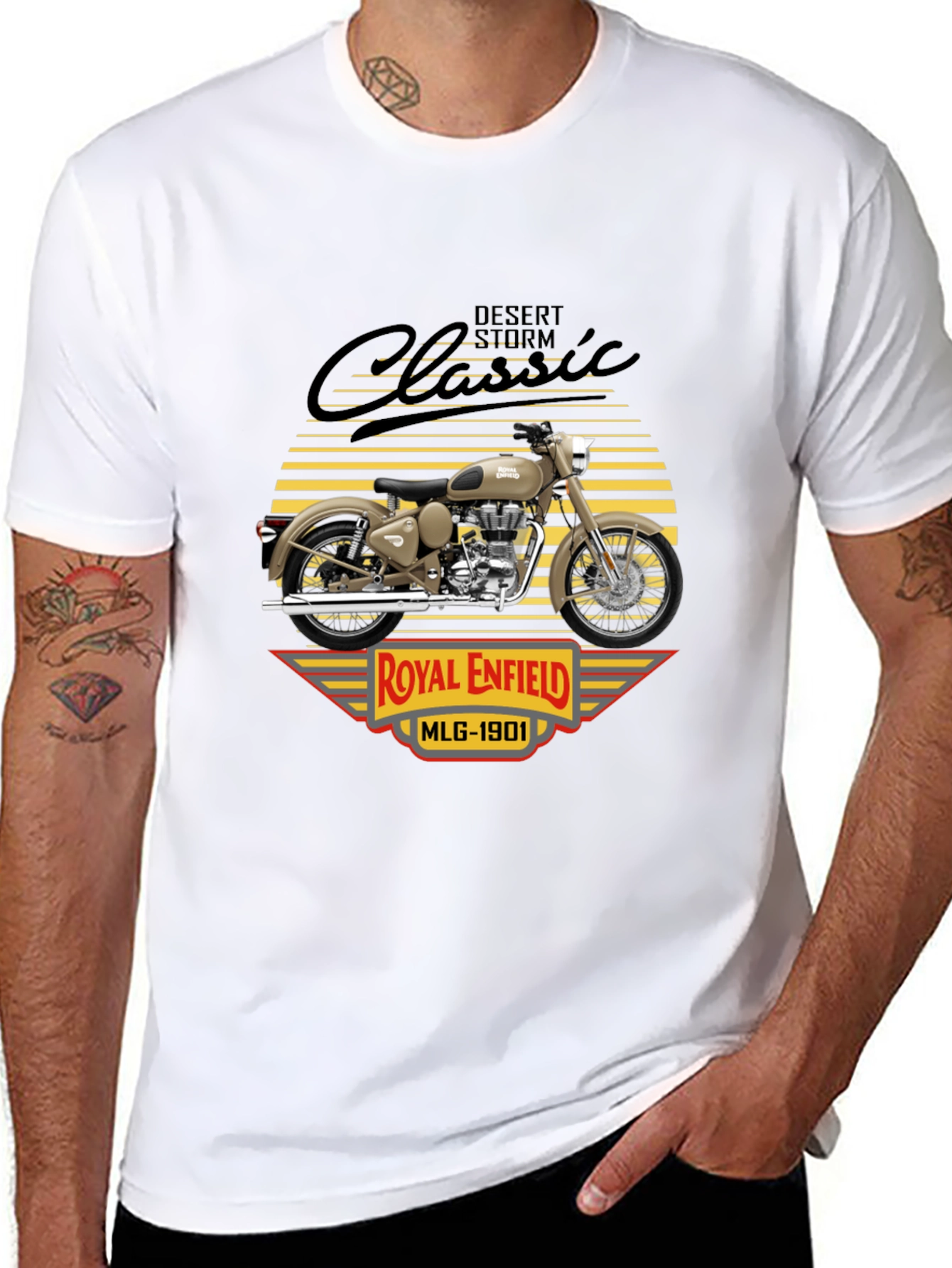 Royal Enfield Classic Desert Storm T-Shirt