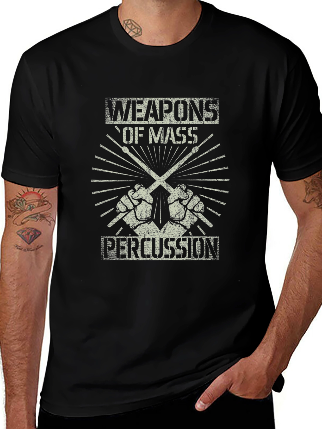 Weapons of Mass Percussion Graphic T-Shirt