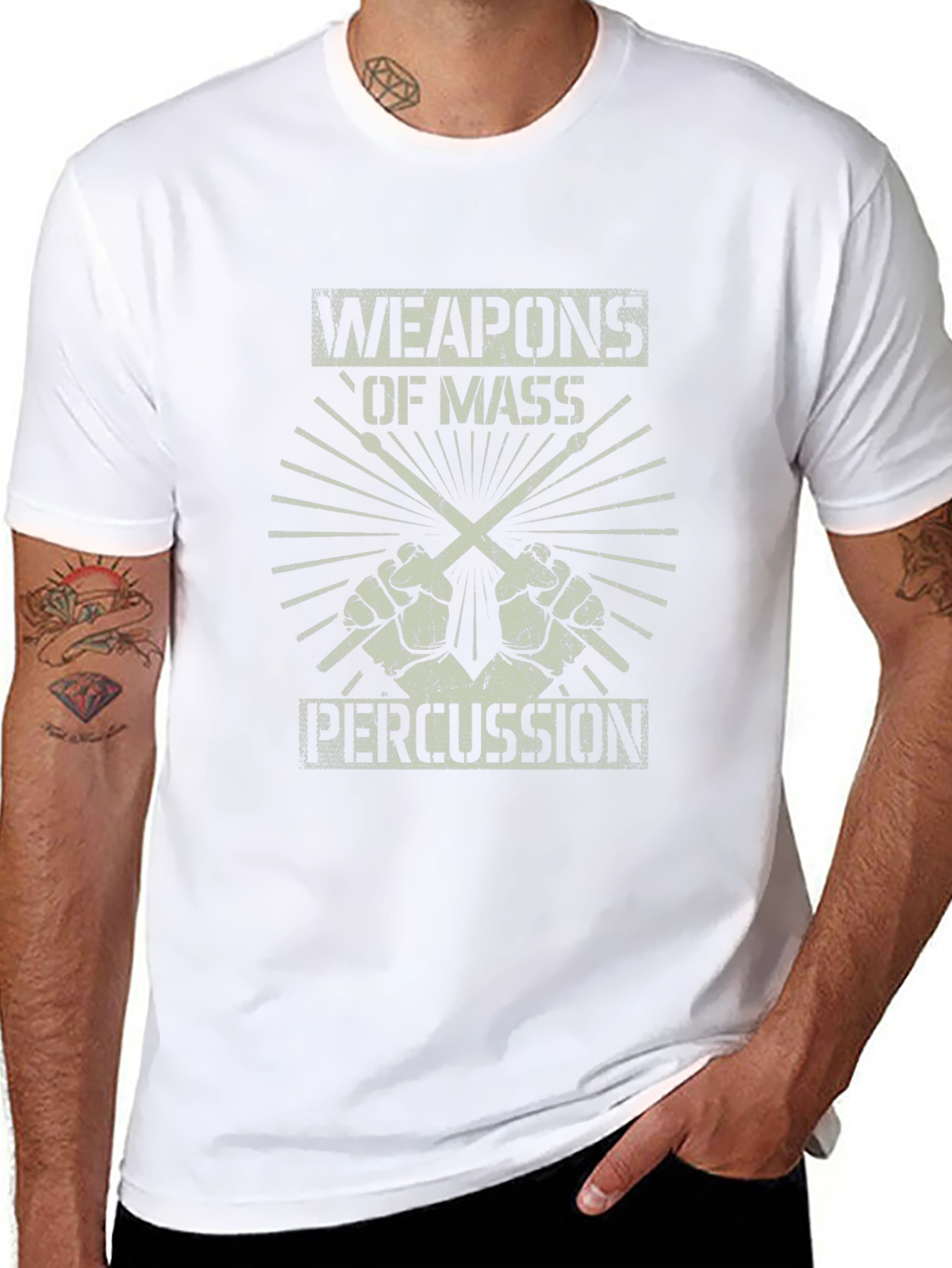 Weapons of Mass Percussion Graphic T-Shirt
