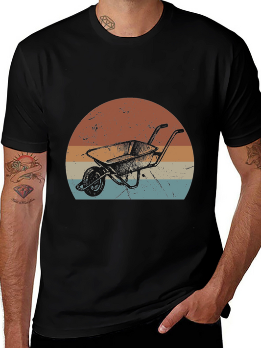 Vintage Wheelbarrow Graphic Tee