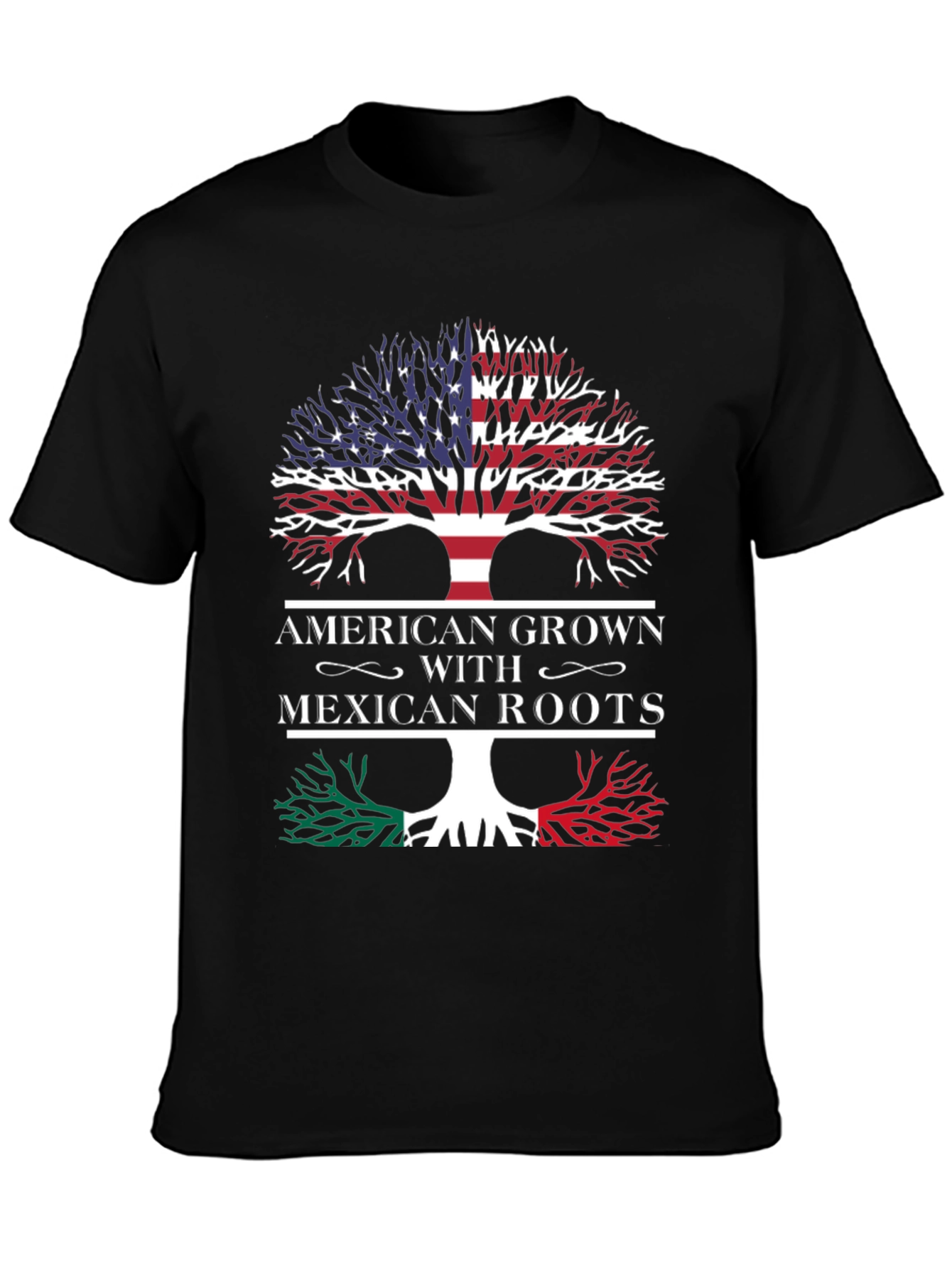 American Grown with Mexican Roots T-Shirt
