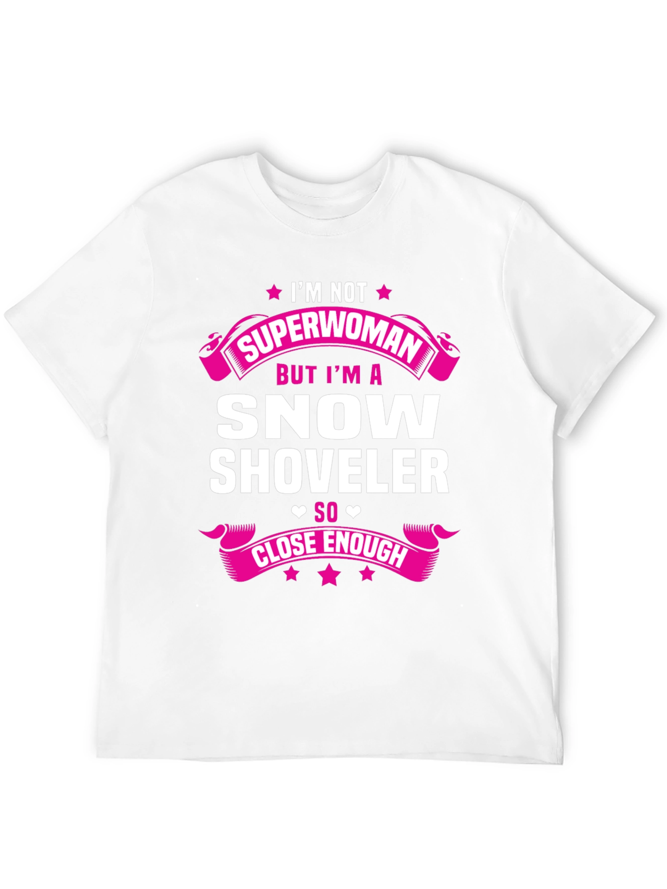 Superwoman Snow Shoveler Graphic Tee