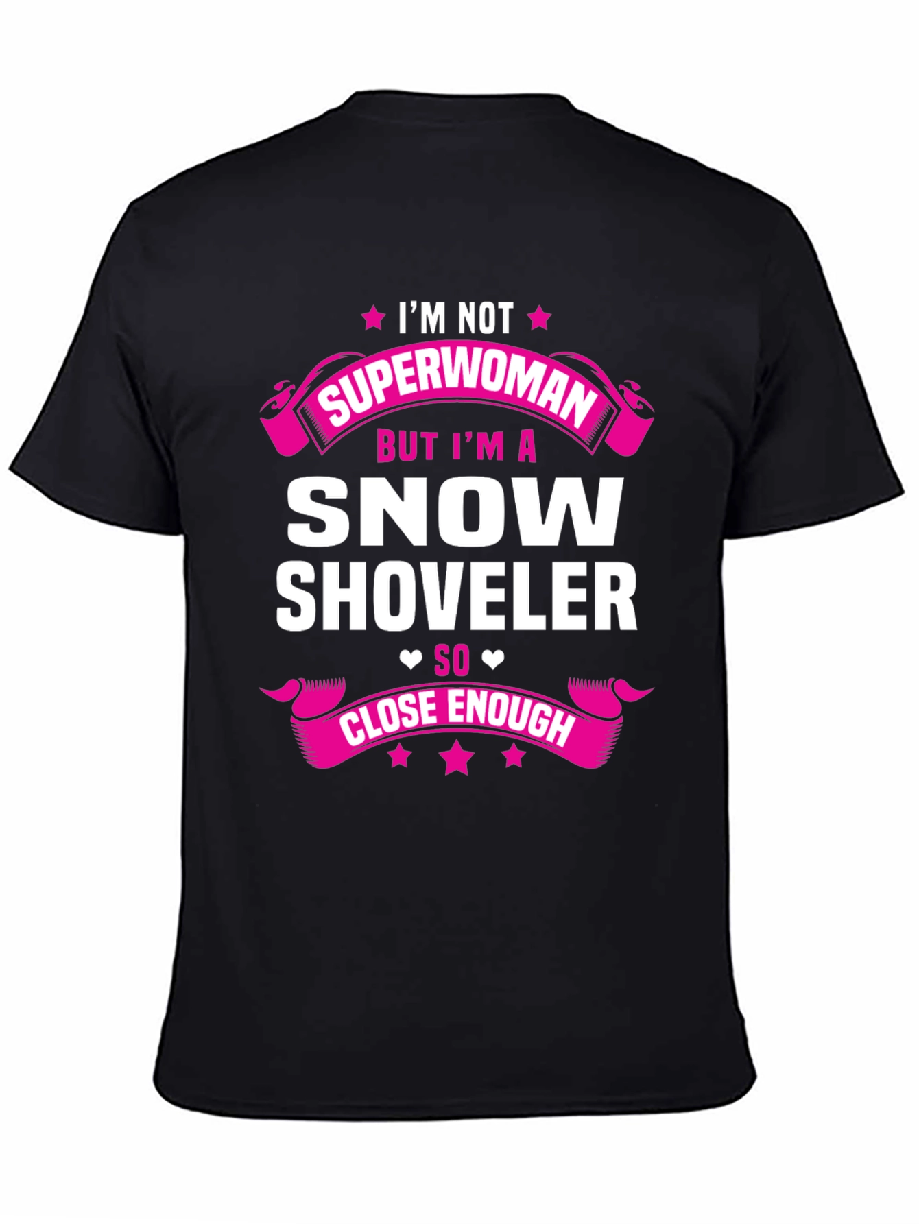 Superwoman Snow Shoveler Graphic Tee