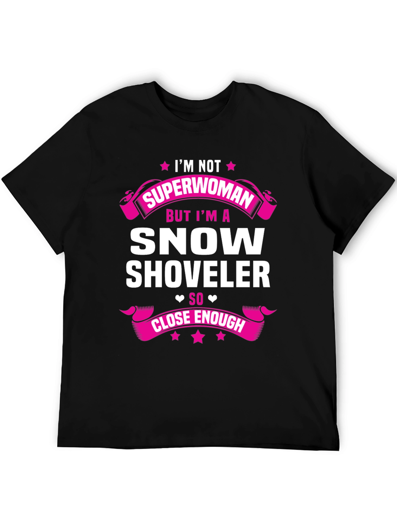 Superwoman Snow Shoveler Graphic Tee