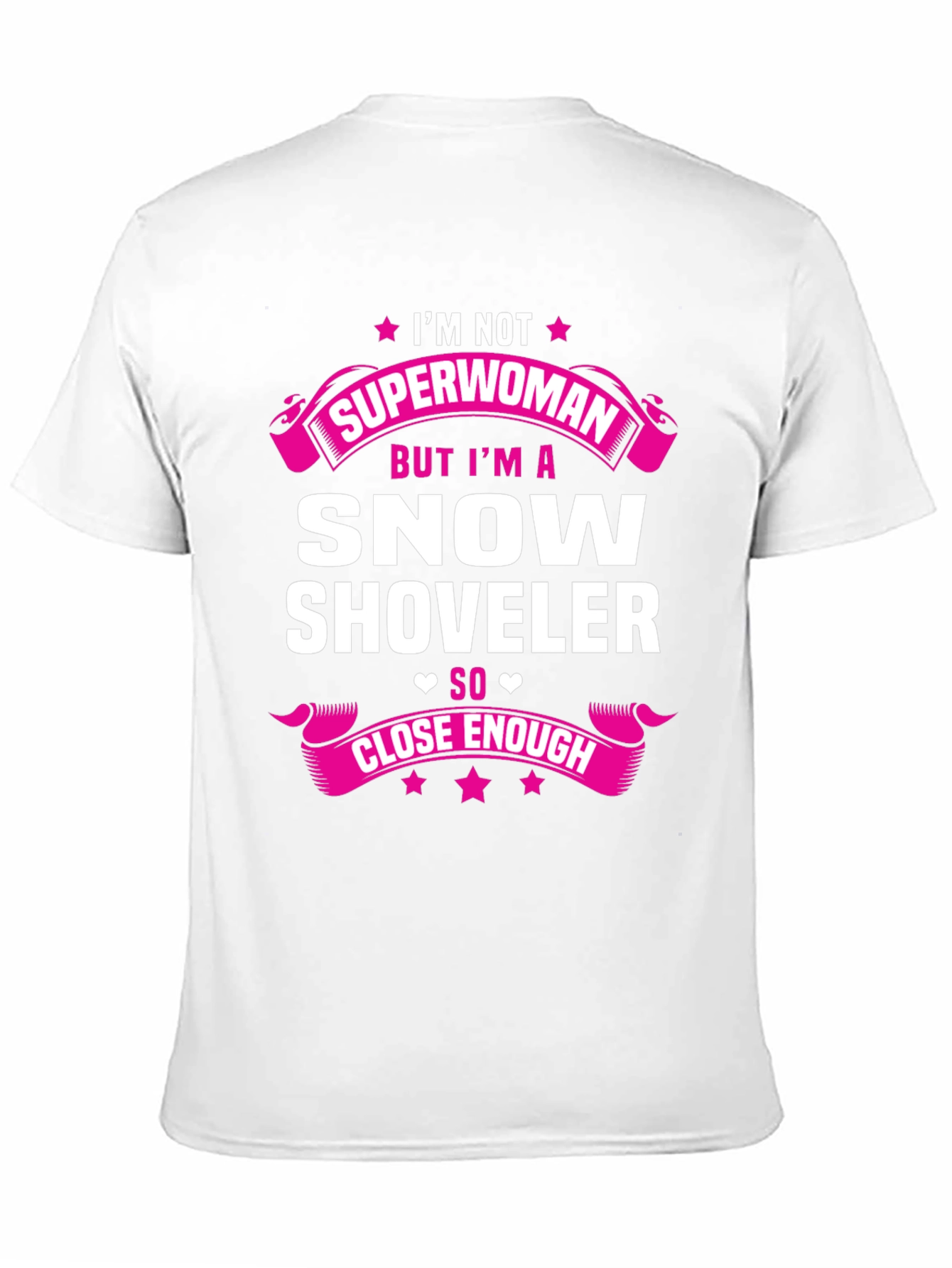 Superwoman Snow Shoveler Graphic Tee