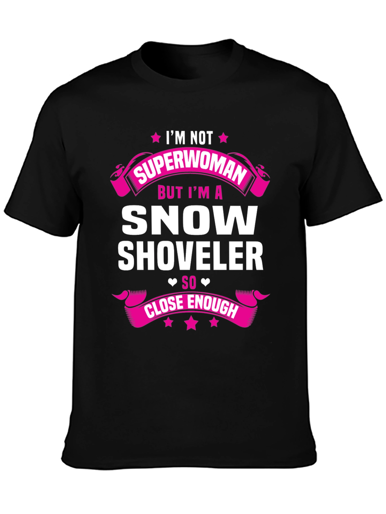 Superwoman Snow Shoveler Graphic Tee