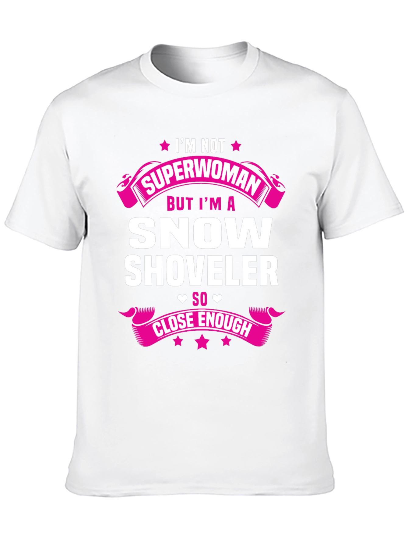 Superwoman Snow Shoveler Graphic Tee