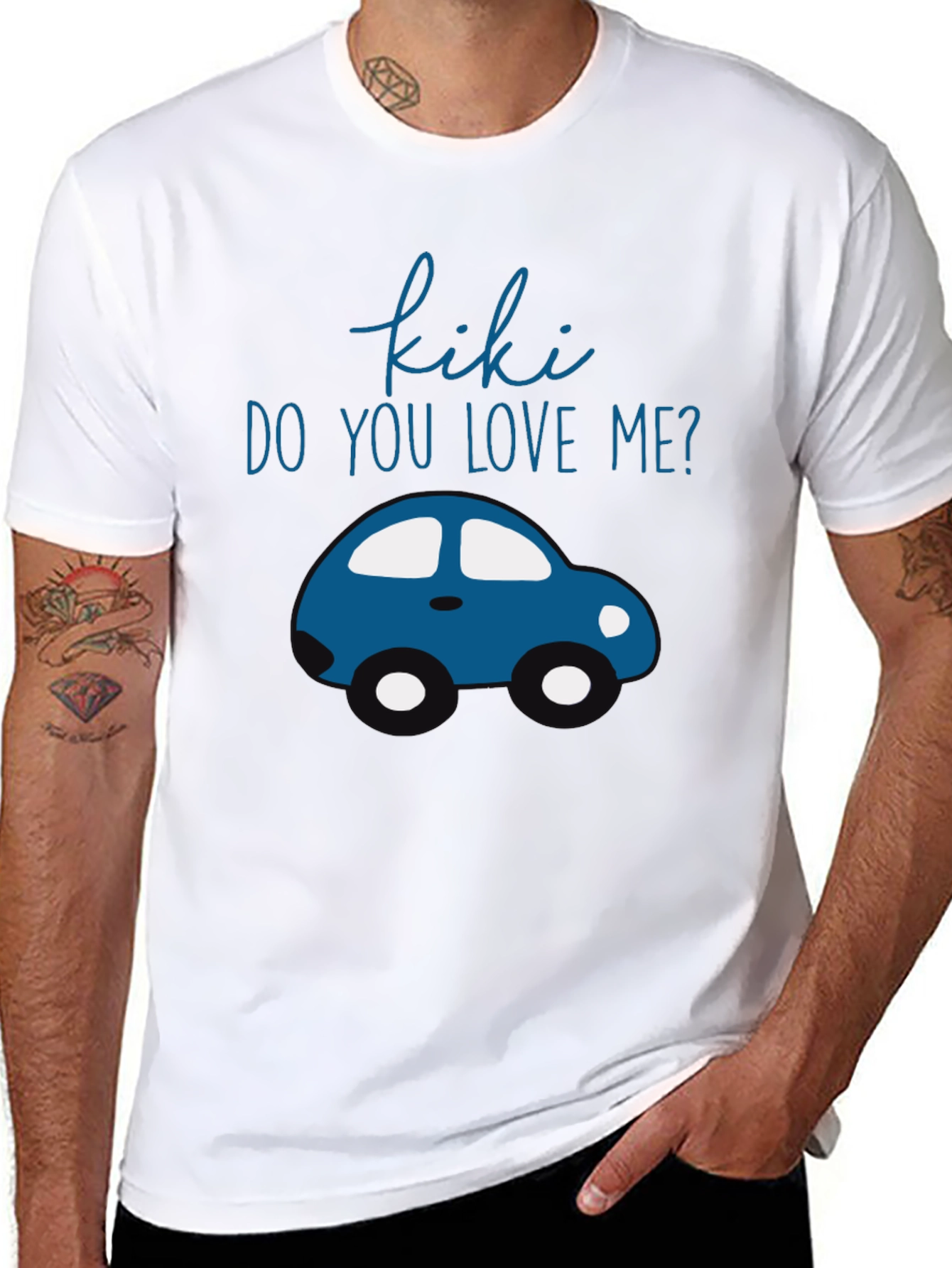 Kiki Do You Love Me Car T-Shirt