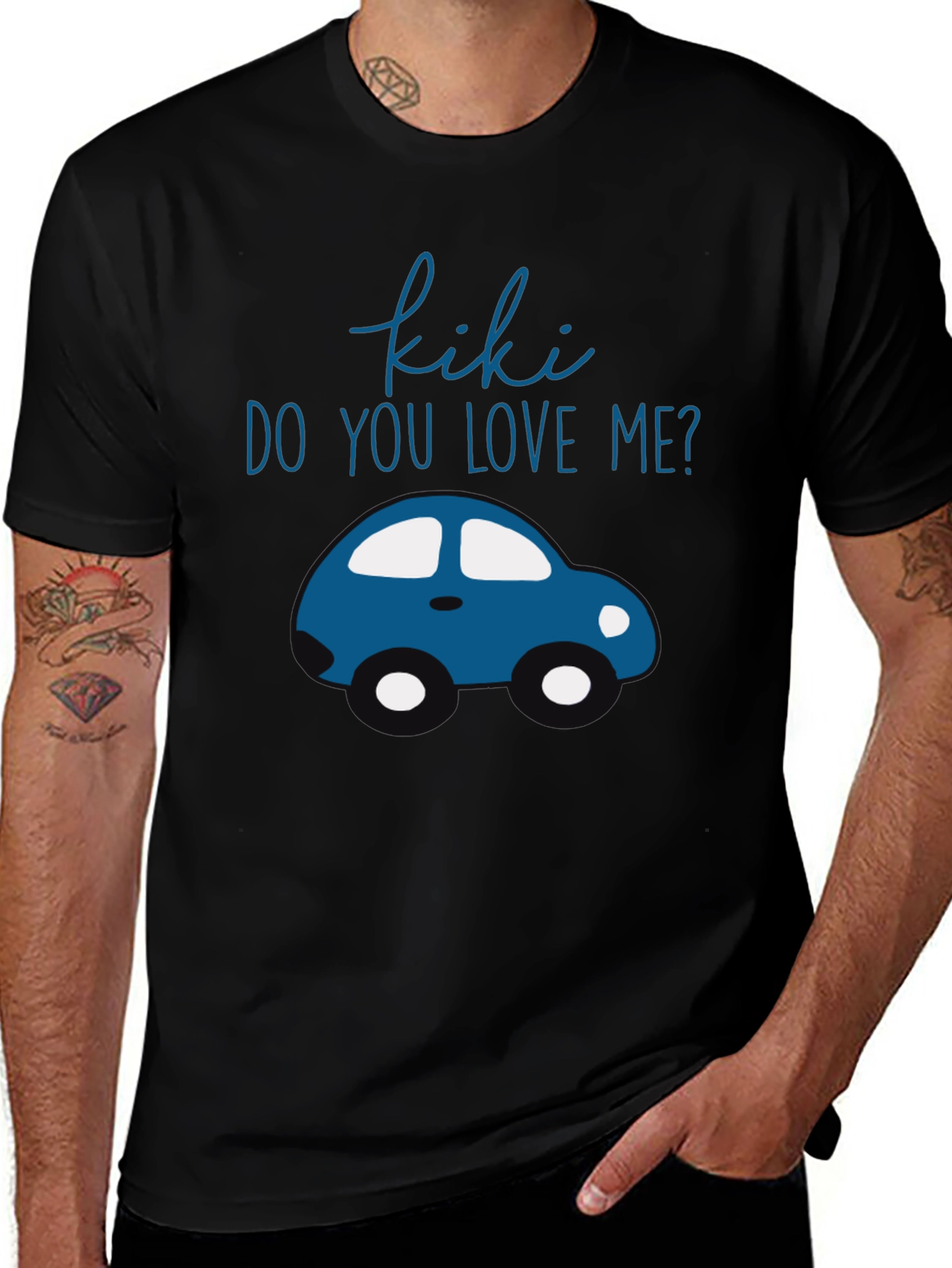 Kiki Do You Love Me Car T-Shirt