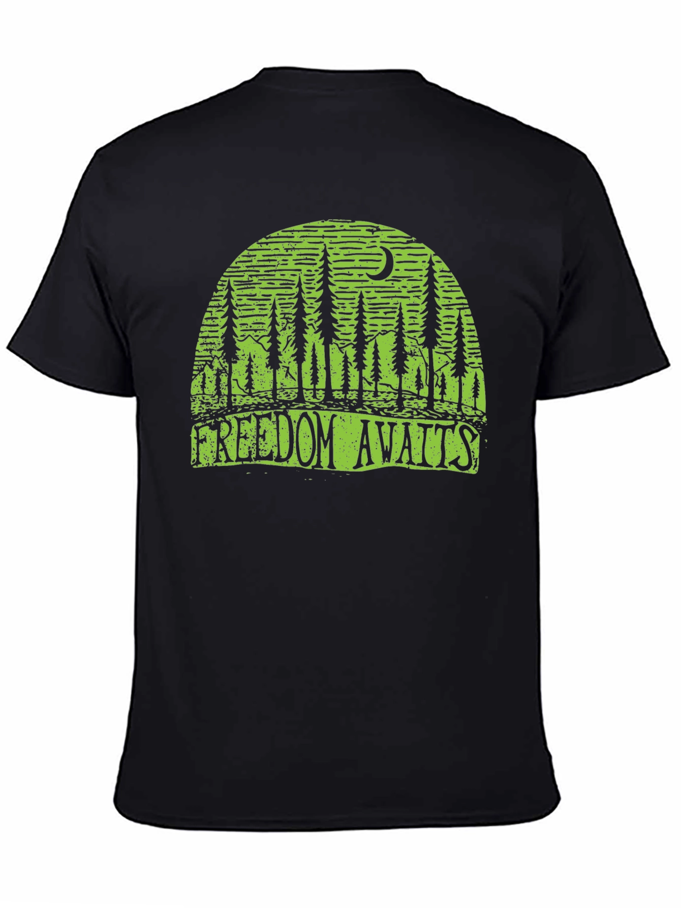 Freedom Awaits Graphic Tee - Nature Inspired Design