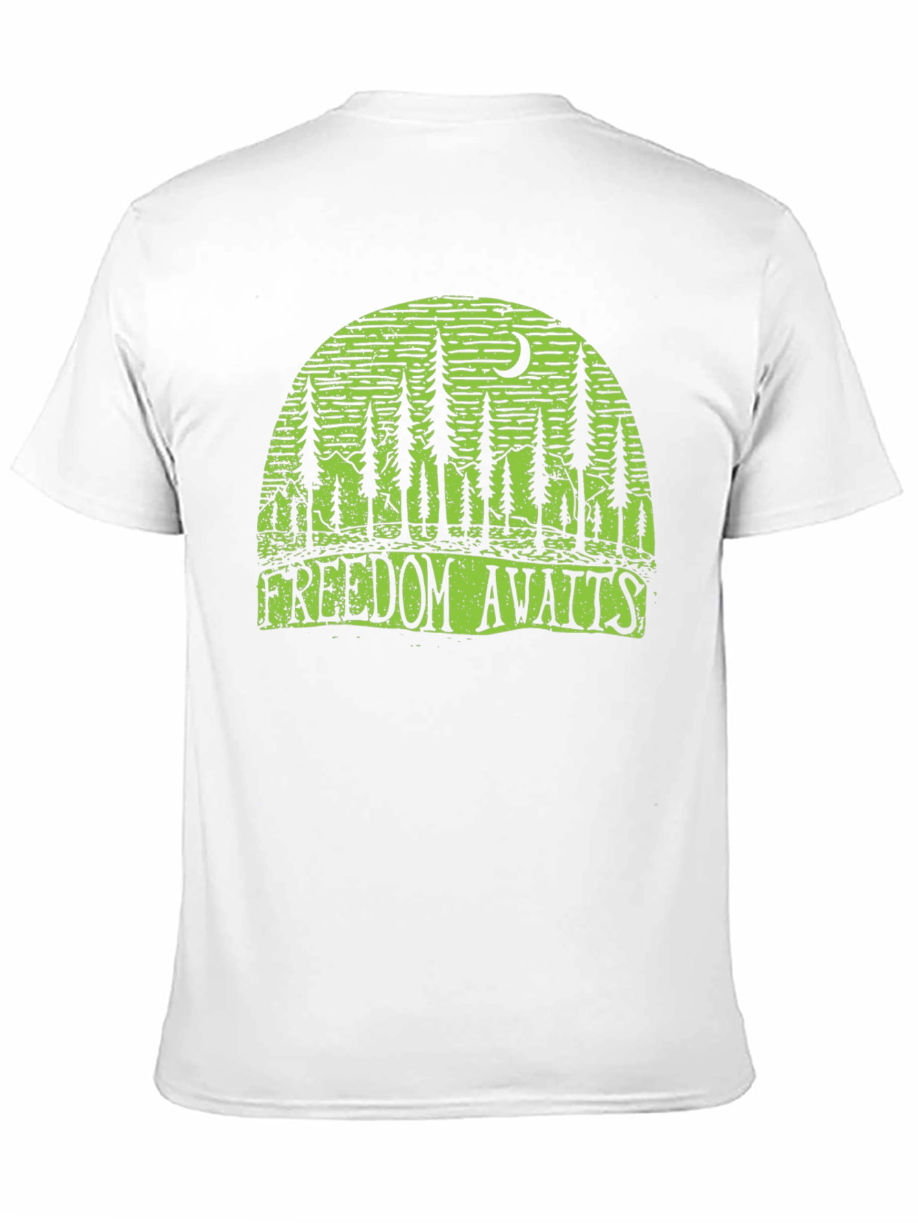 Freedom Awaits Graphic Tee - Nature Inspired Design