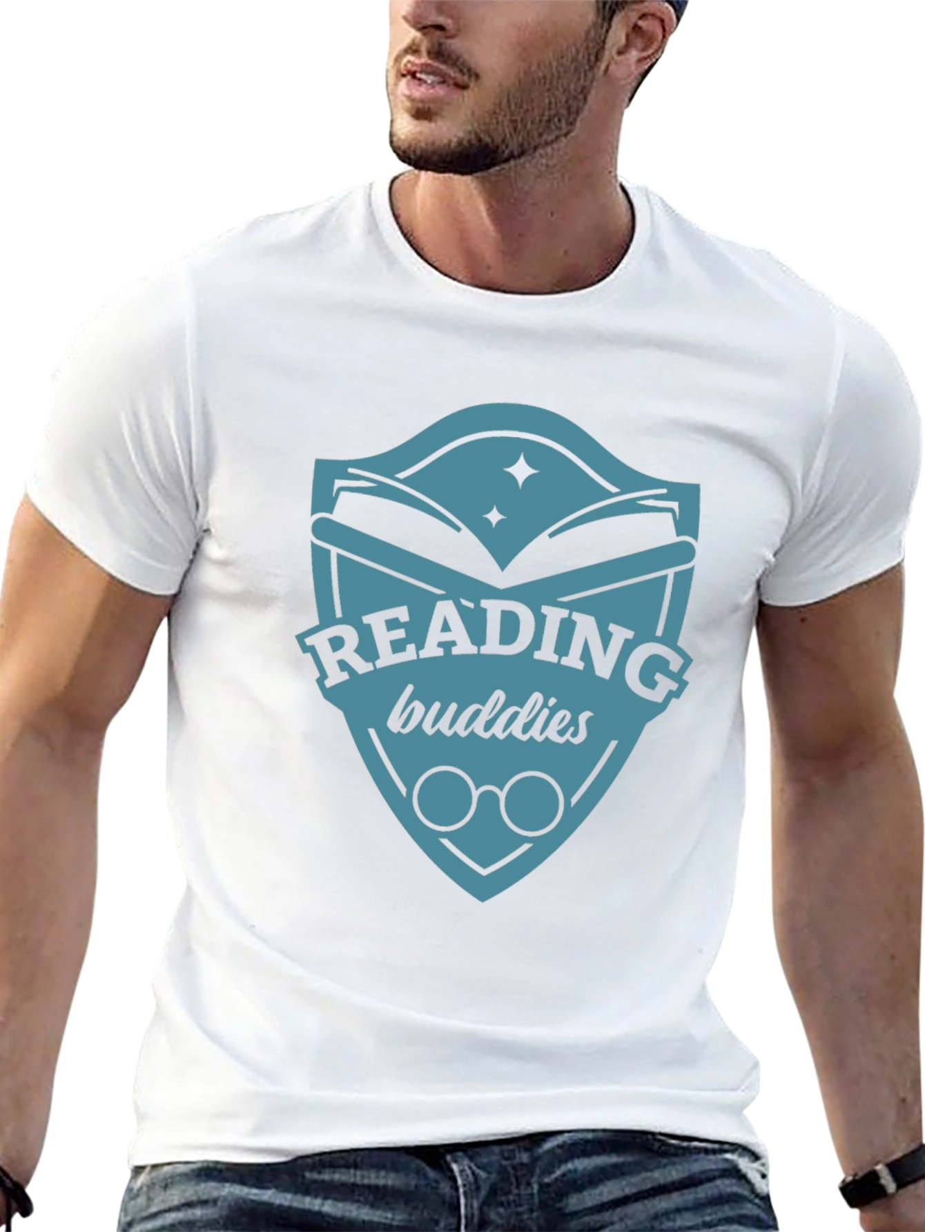 Reading Buddies Graphic Tee - Book Lover Shirt