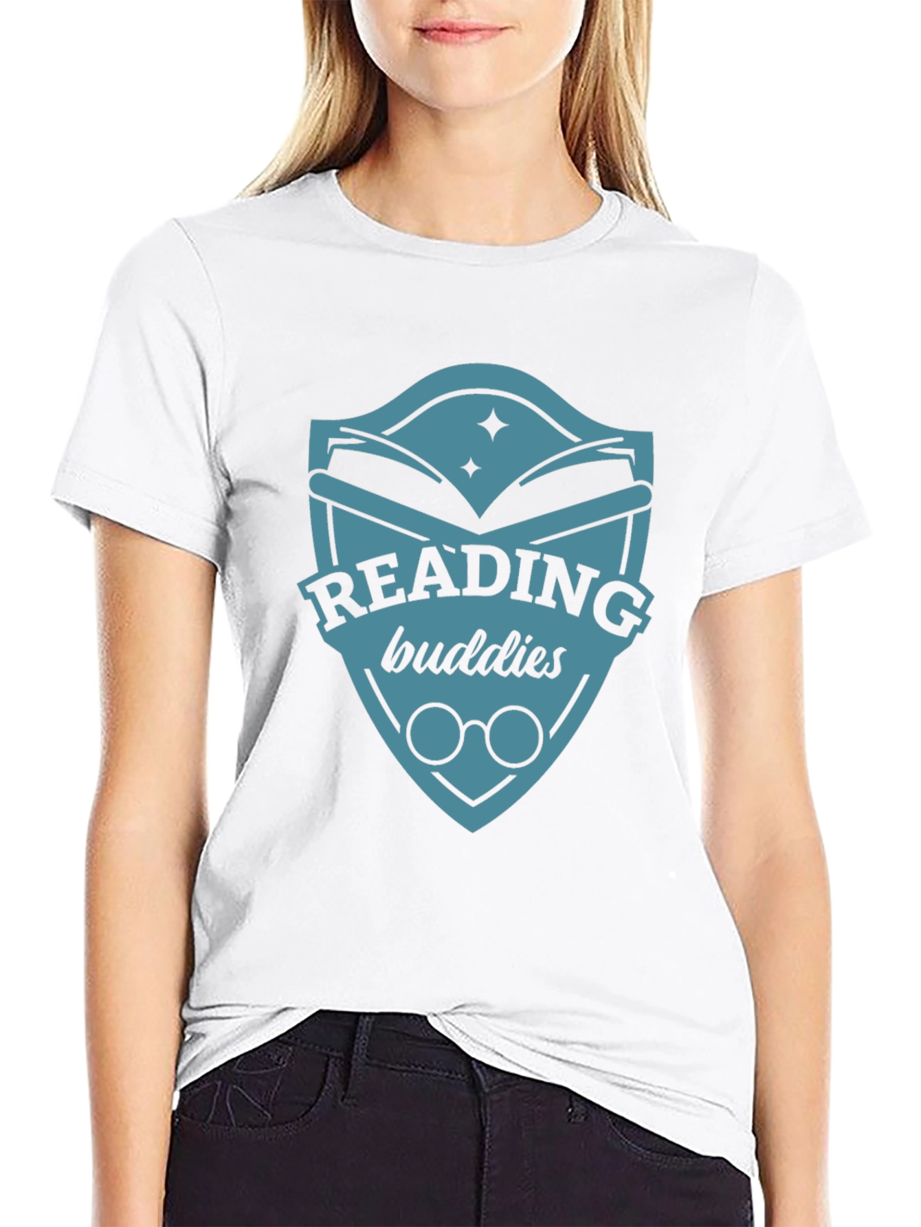 Reading Buddies Graphic Tee - Book Lover Shirt