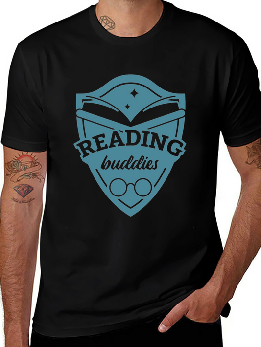 Reading Buddies Graphic Tee - Book Lover Shirt