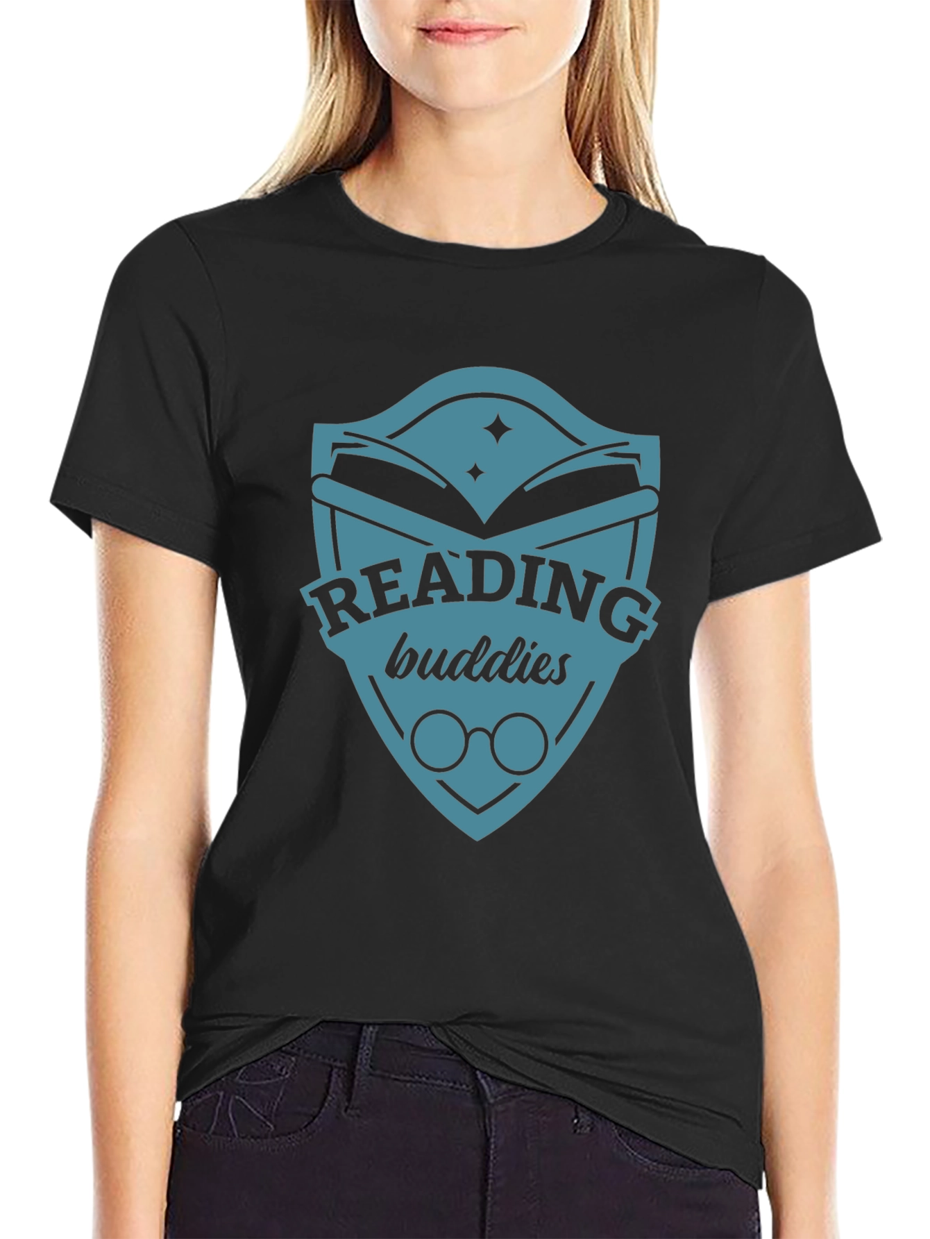 Reading Buddies Graphic Tee - Book Lover Shirt