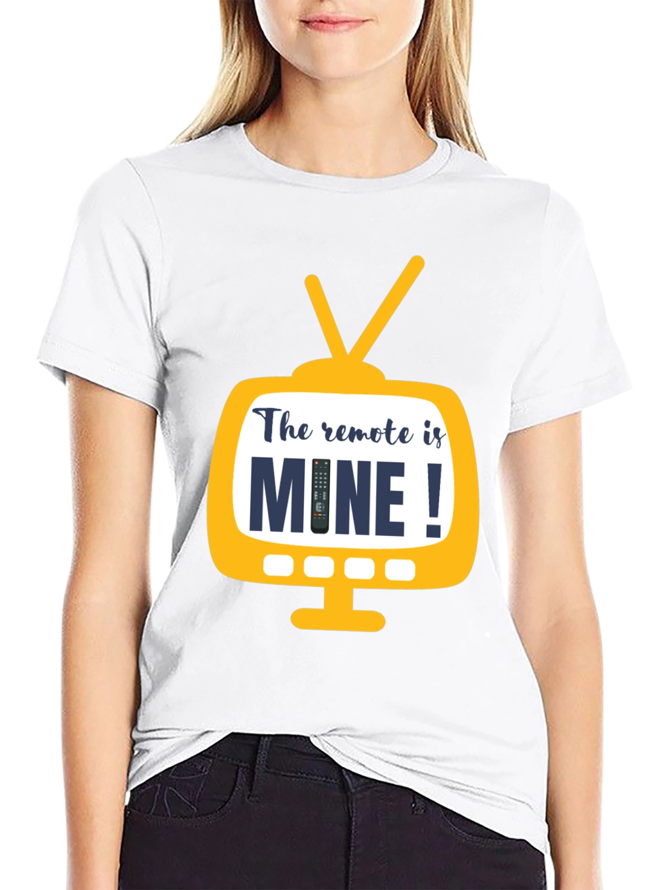 The Remote Is Mine! Graphic Tee