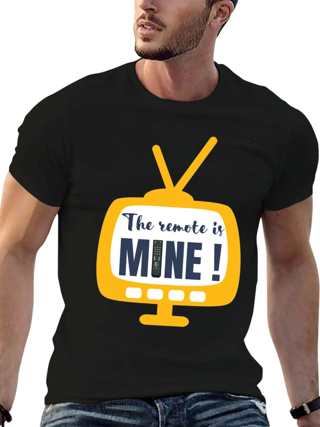 The Remote Is Mine! Graphic Tee
