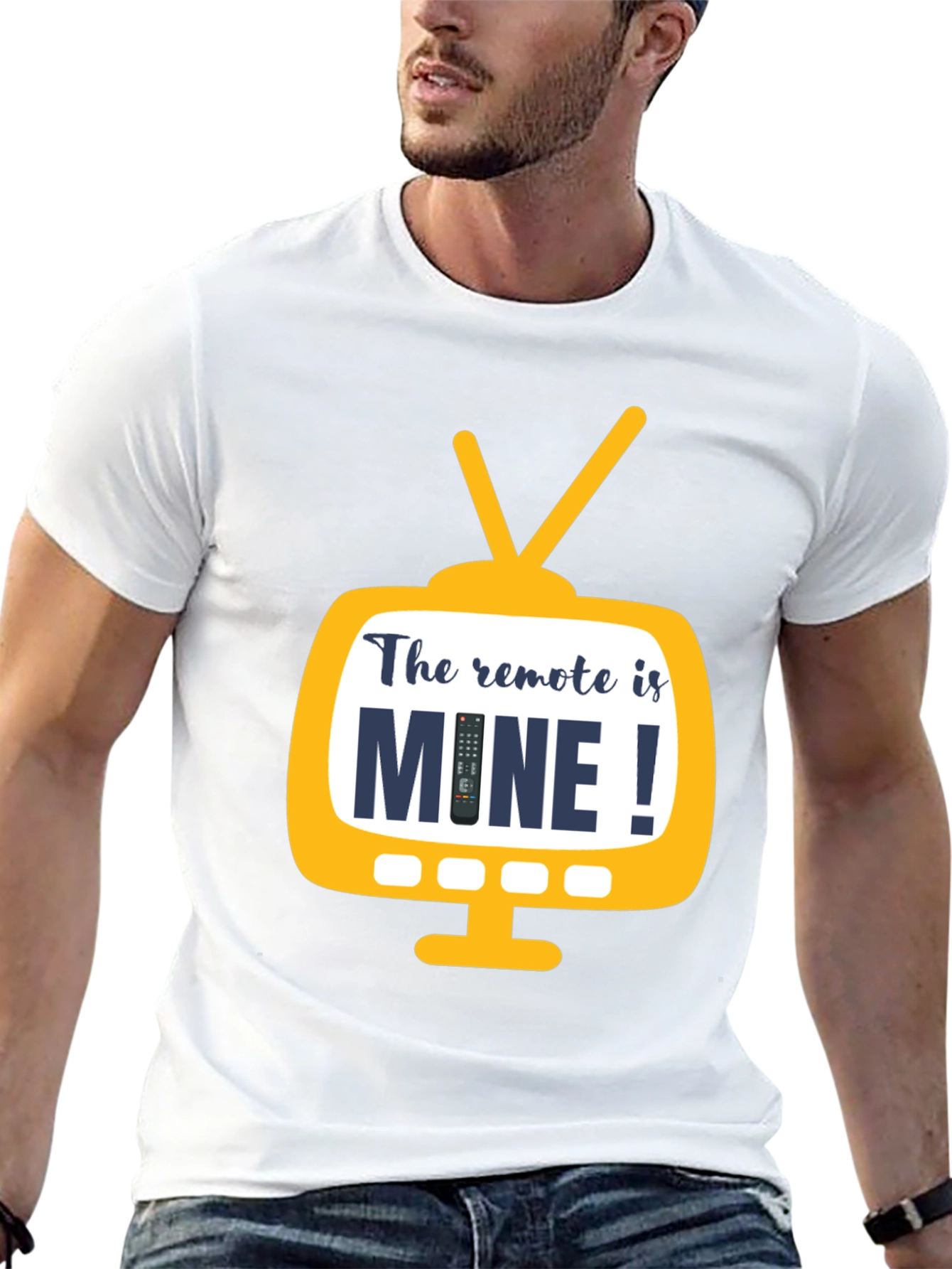 The Remote Is Mine! Graphic Tee