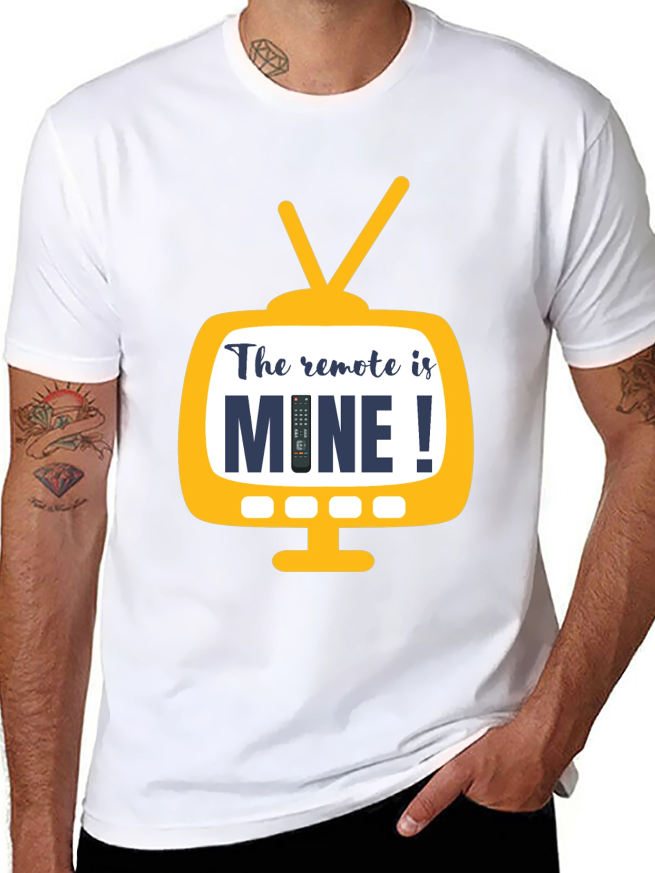 The Remote Is Mine! Graphic Tee