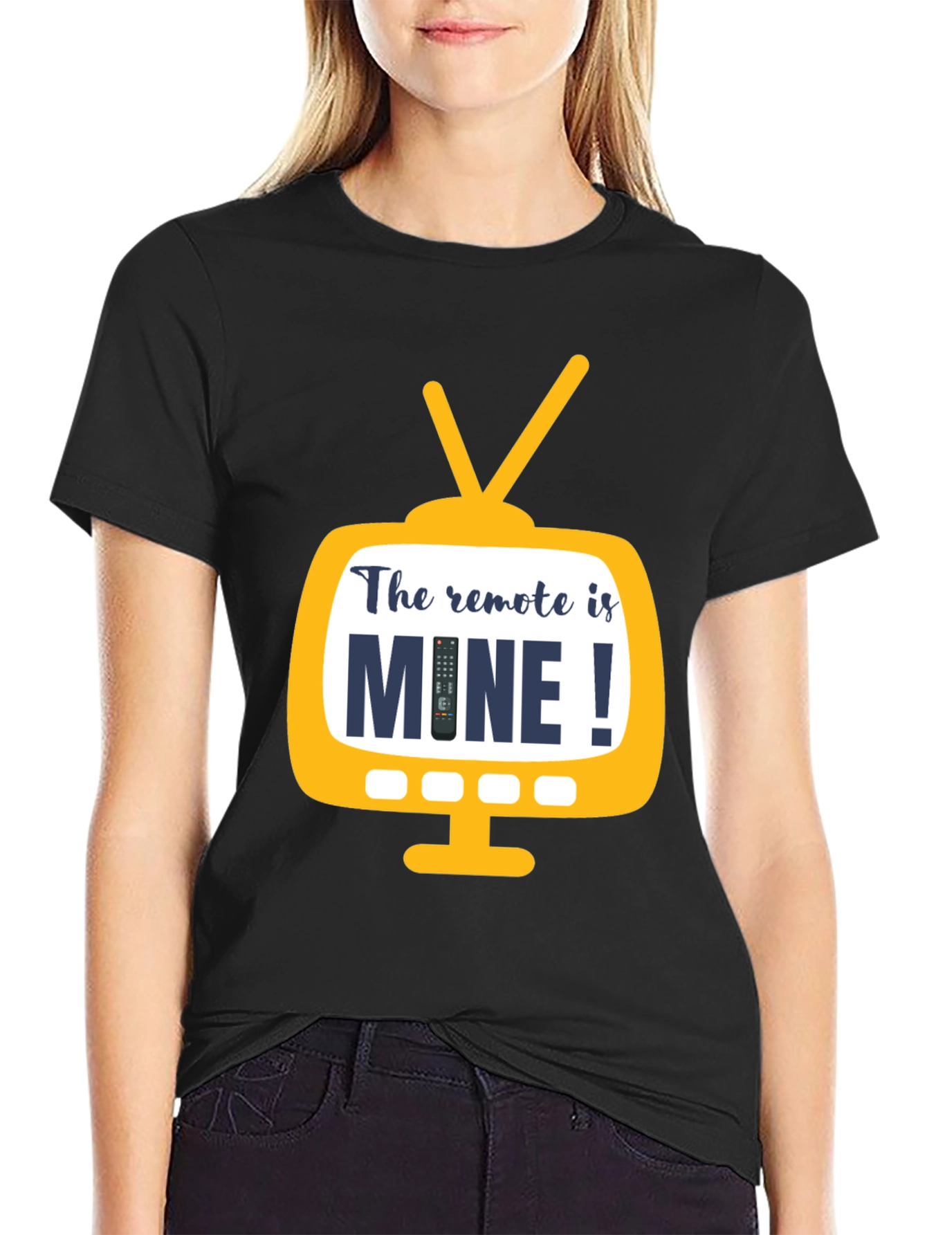 The Remote Is Mine! Graphic Tee