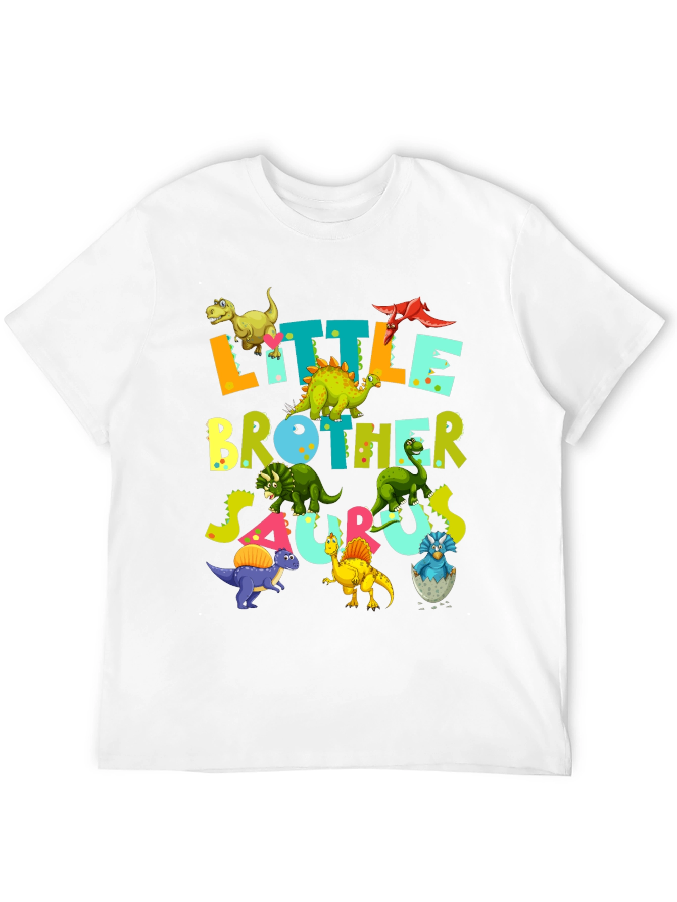 Little Brother Saurus Dinosaur T-Shirt