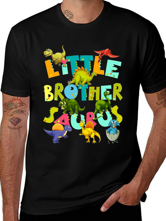 Little Brother Saurus Dinosaur T-Shirt