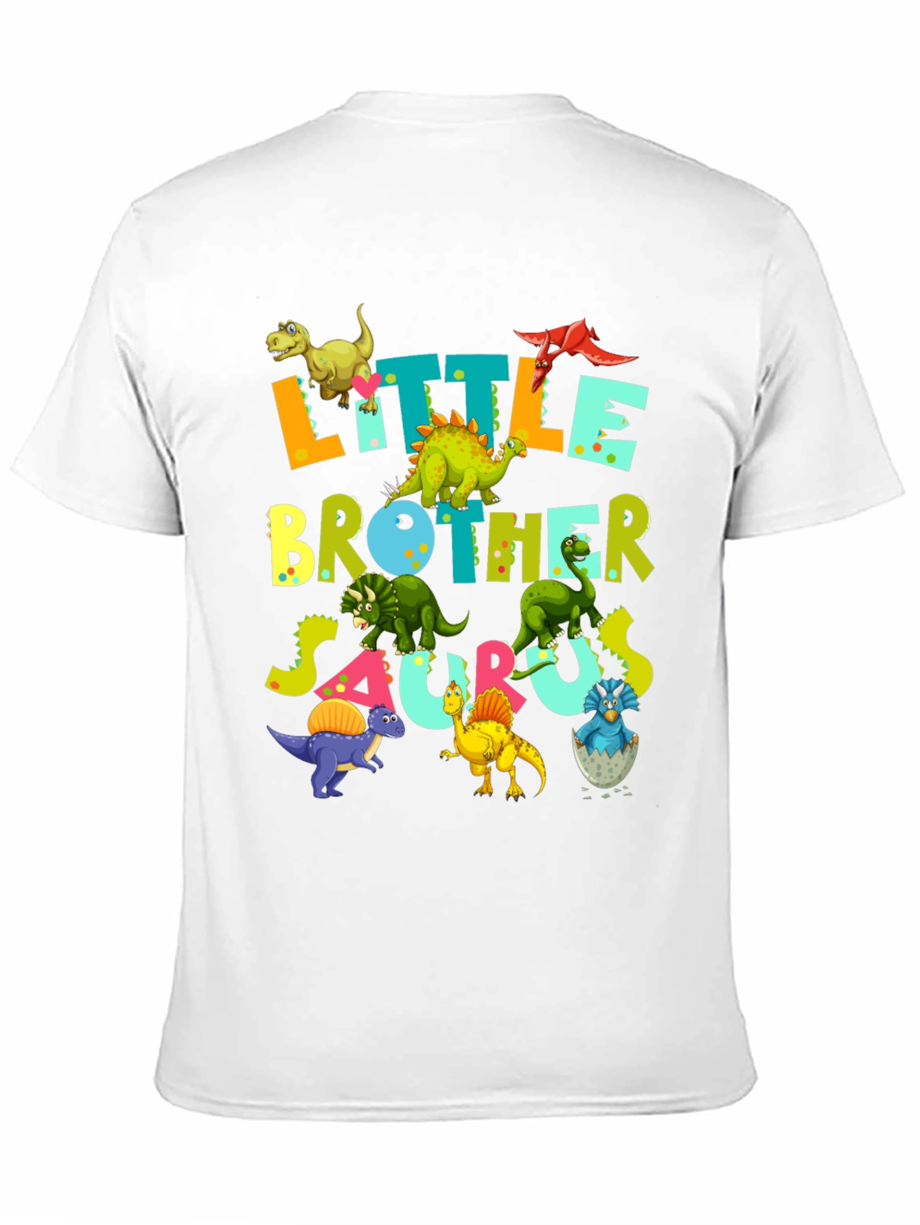Little Brother Saurus Dinosaur T-Shirt