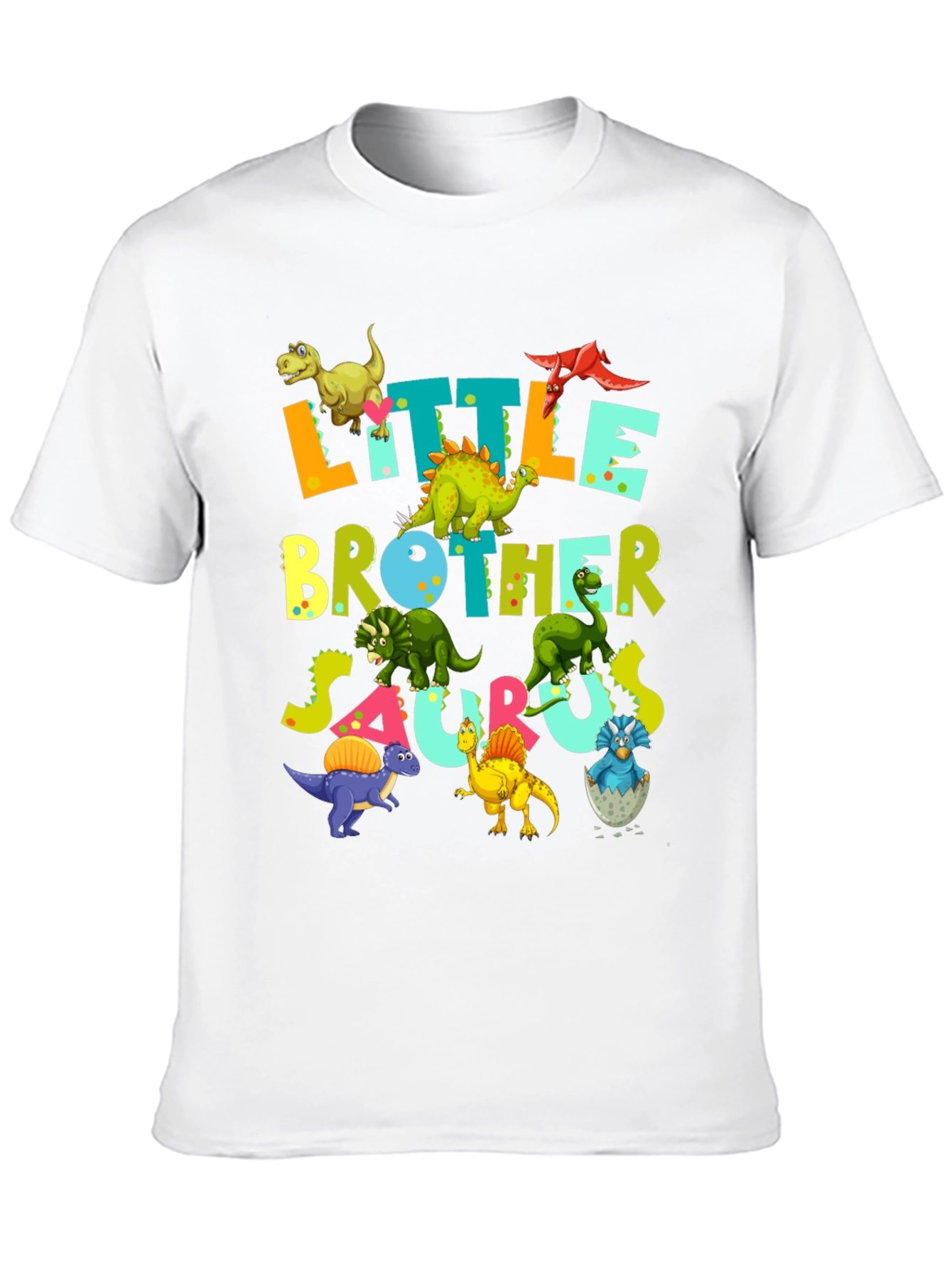 Little Brother Saurus Dinosaur T-Shirt