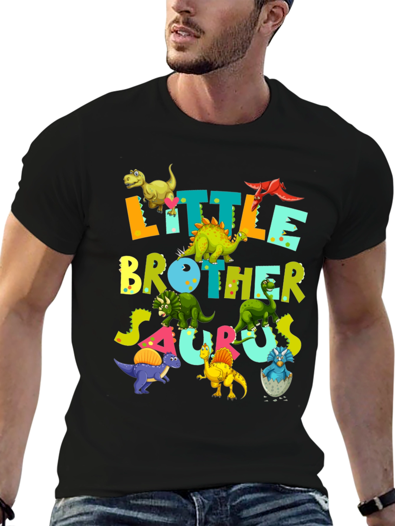 Little Brother Saurus Dinosaur T-Shirt