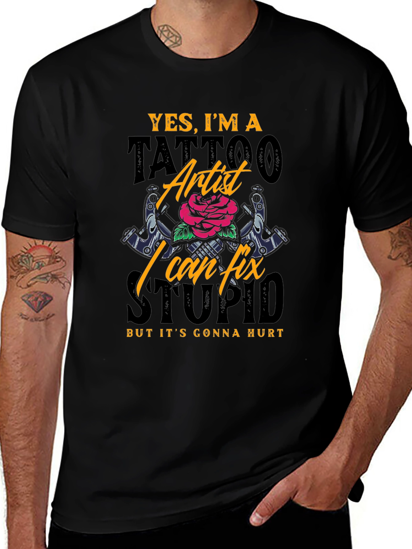 Tattoo Artist T-Shirt - Funny Tattoo Fix Gift