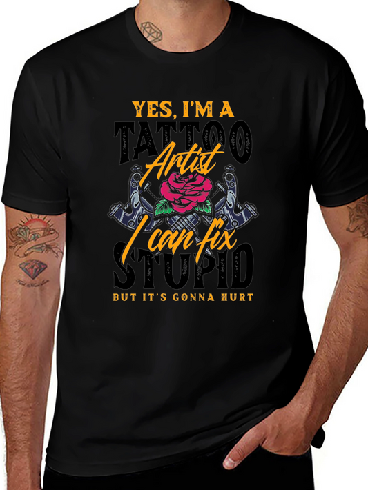 Tattoo Artist T-Shirt - Funny Tattoo Fix Gift