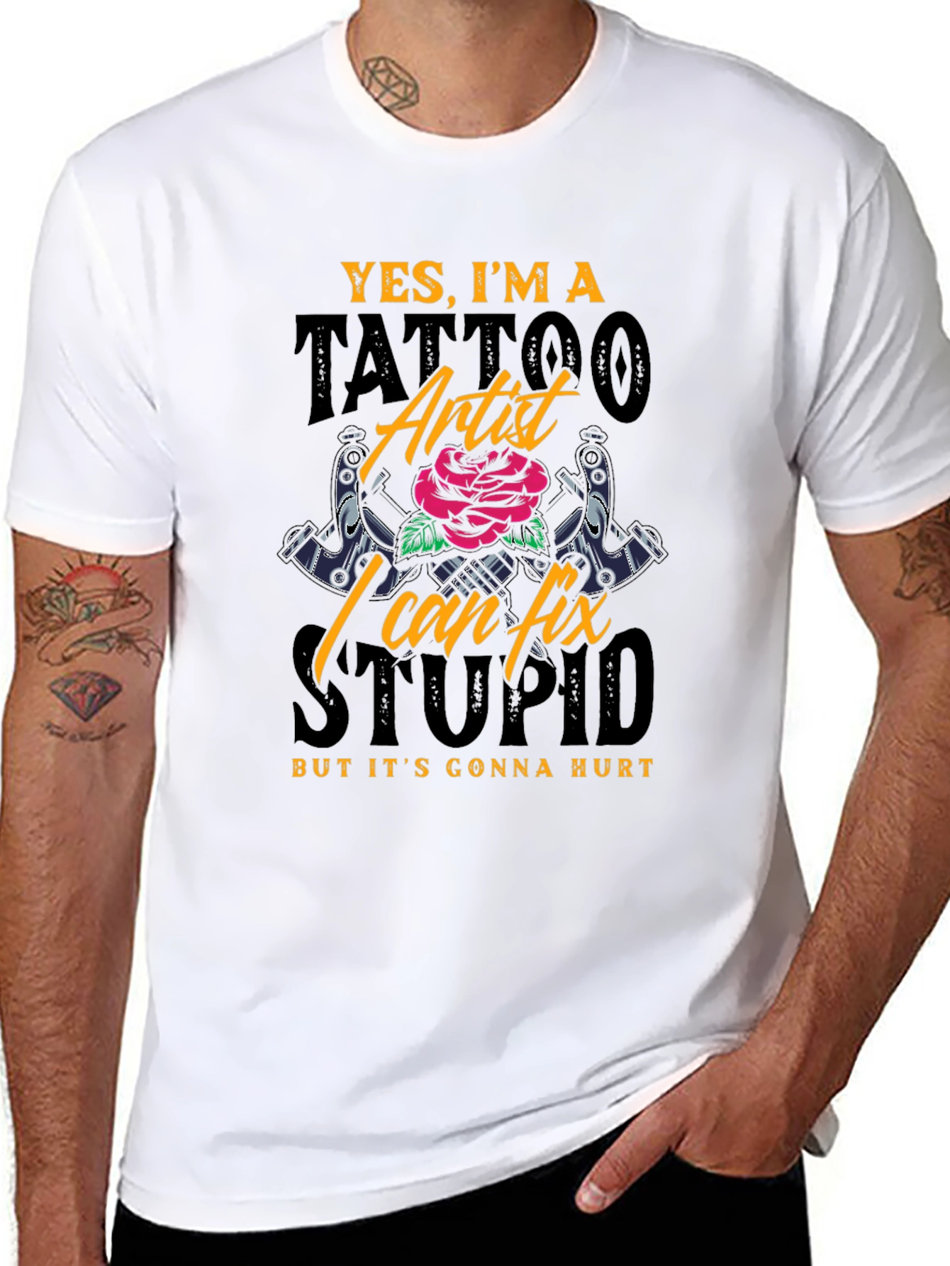 Tattoo Artist T-Shirt - Funny Tattoo Fix Gift