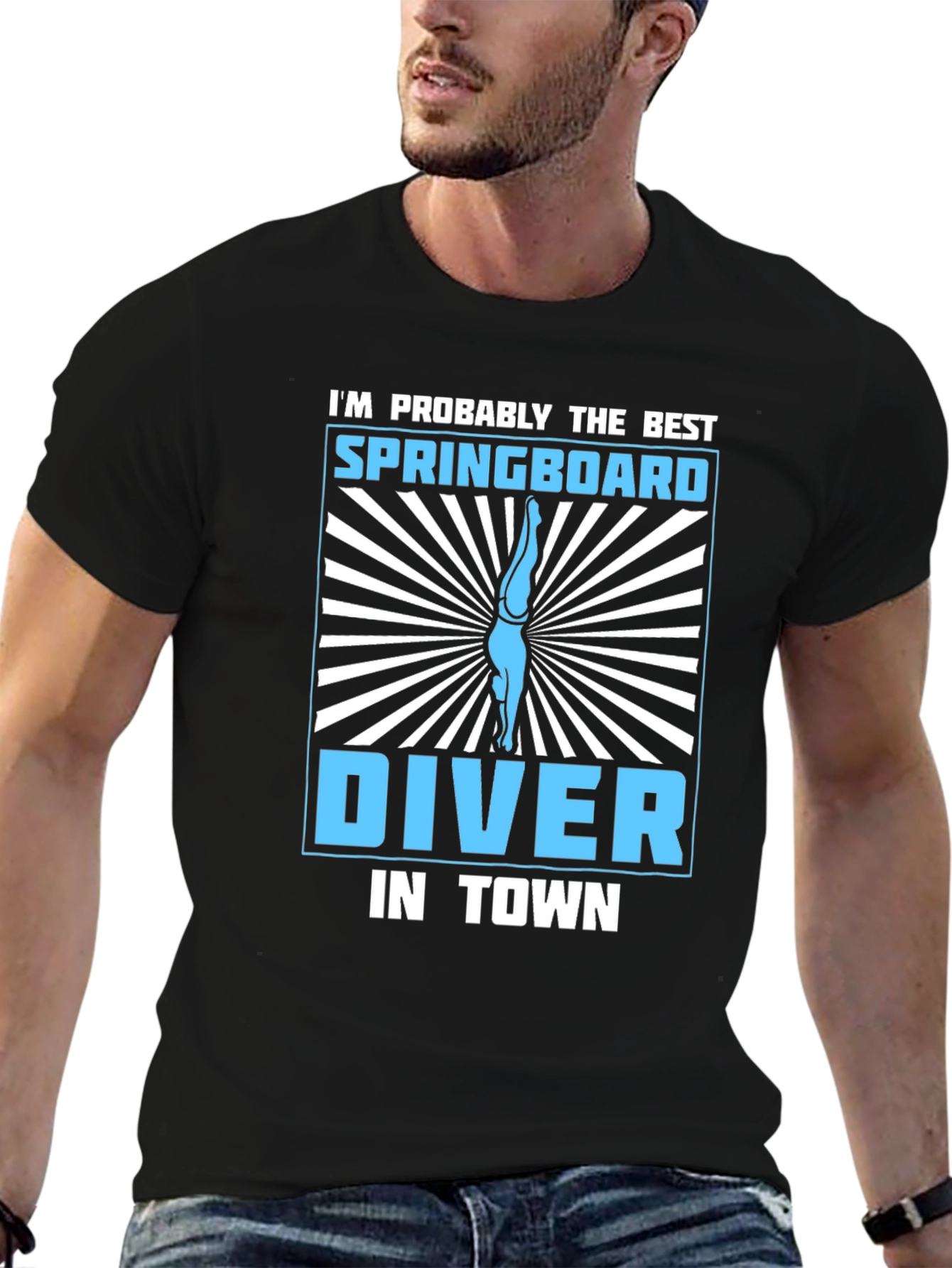 Springboard Diver T-Shirt - Best in Town!