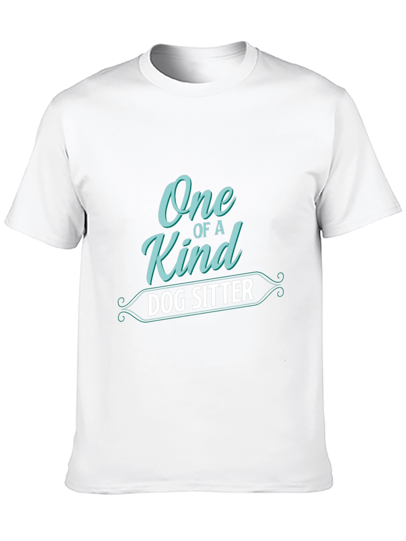 One of a Kind Dog Sitter Black T-Shirt