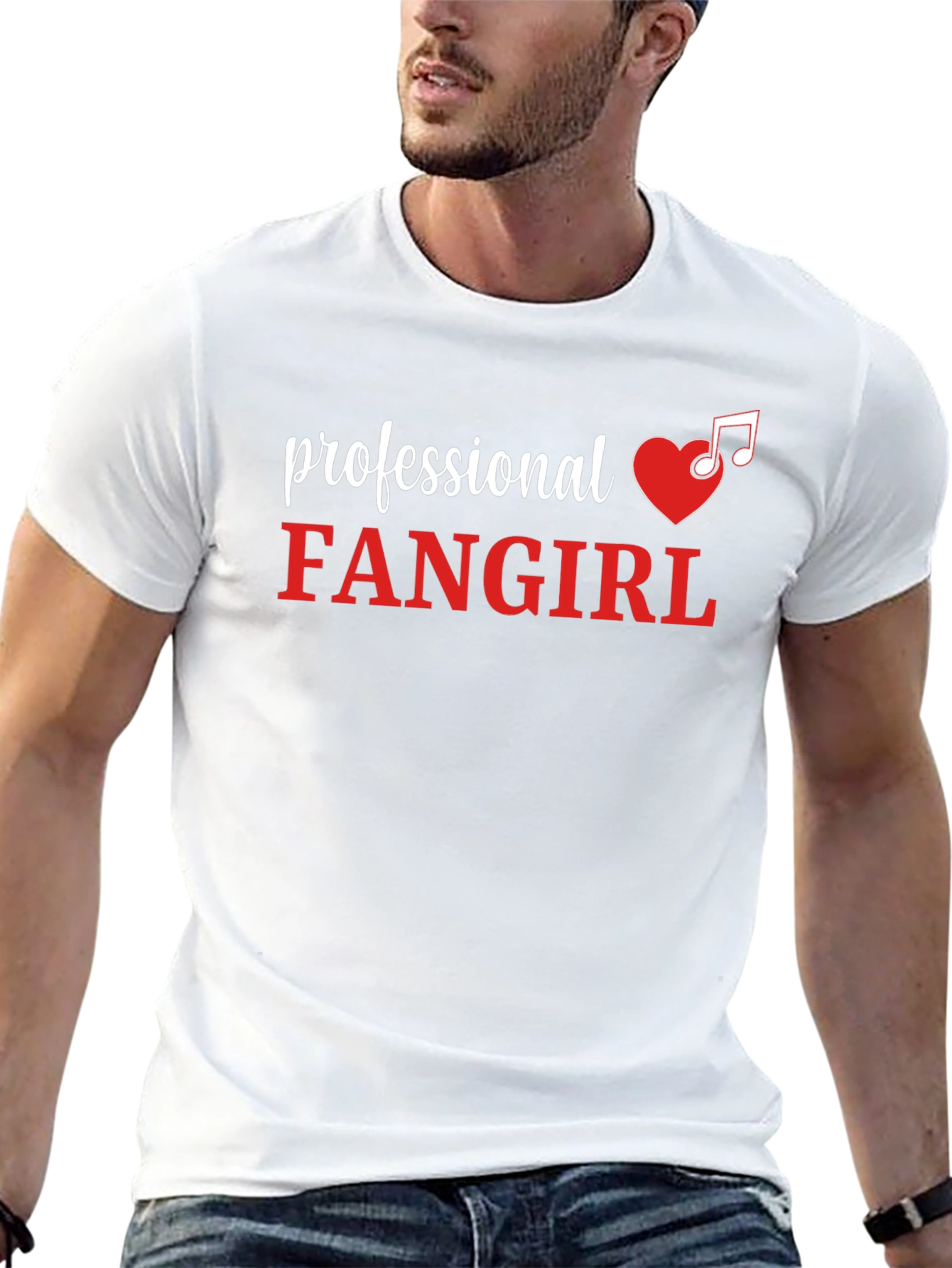 Professional Fangirl T-Shirt - Music Lover Tee