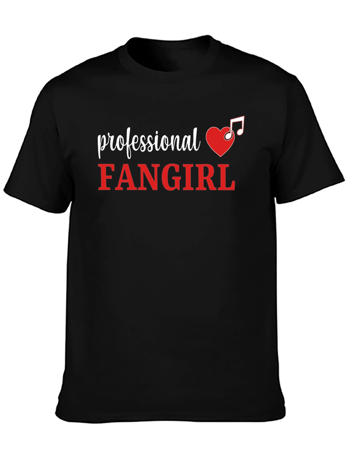 Professional Fangirl T-Shirt - Music Lover Tee