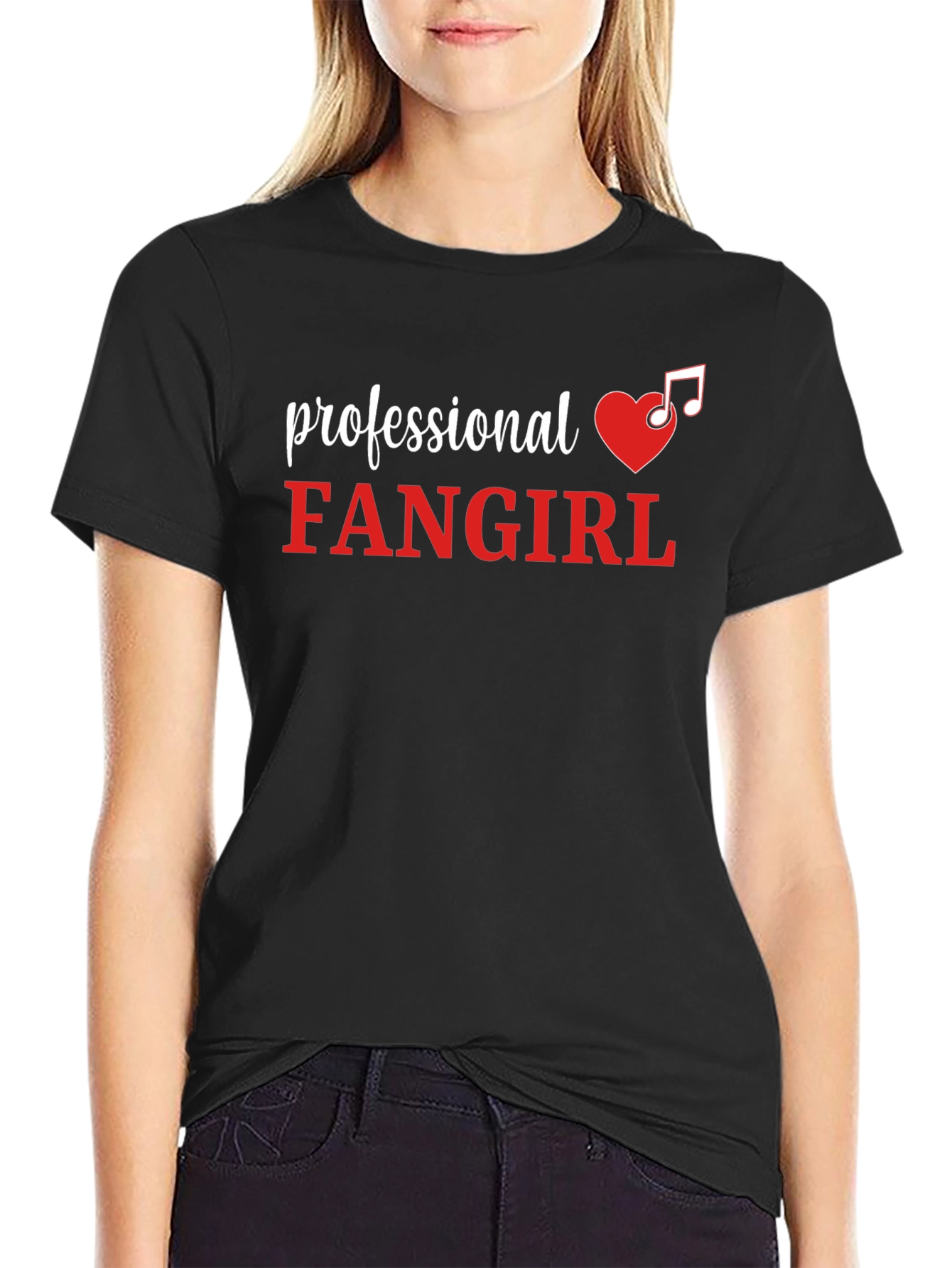 Professional Fangirl T-Shirt - Music Lover Tee