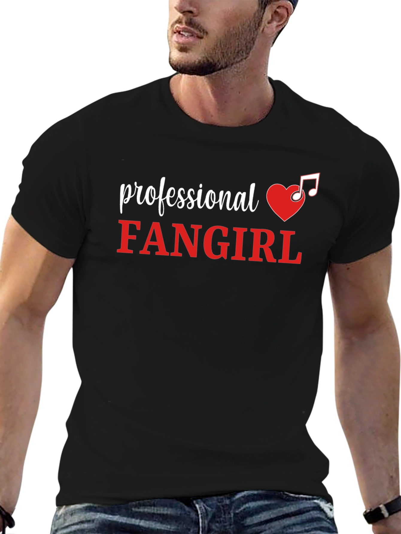 Professional Fangirl T-Shirt - Music Lover Tee