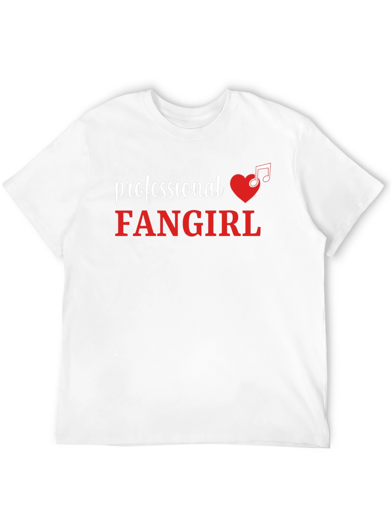 Professional Fangirl T-Shirt - Music Lover Tee