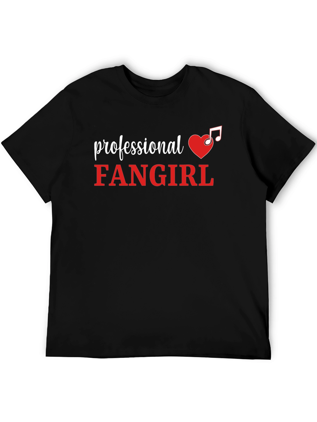 Professional Fangirl T-Shirt - Music Lover Tee