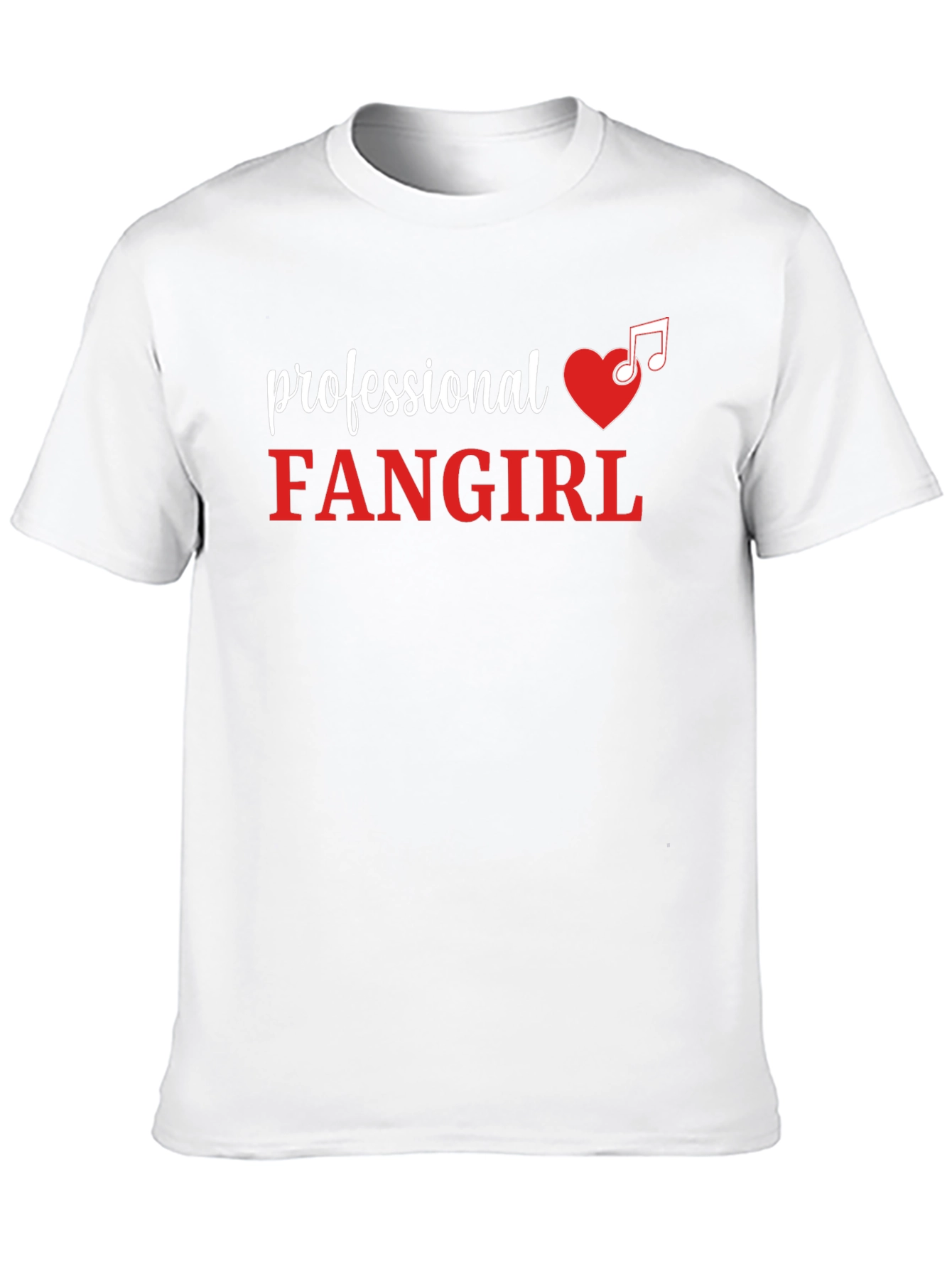 Professional Fangirl T-Shirt - Music Lover Tee