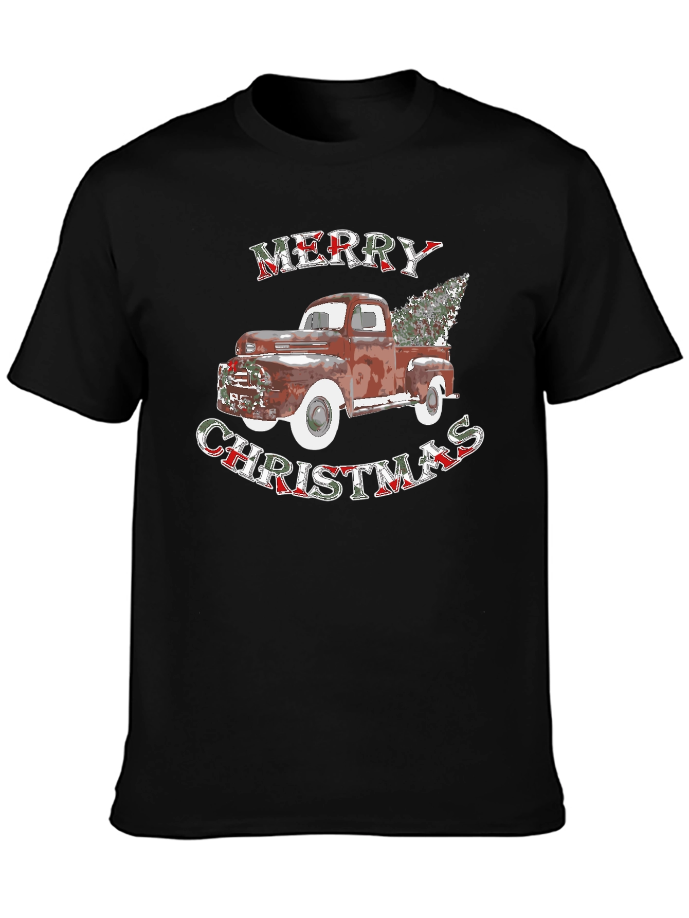 Merry Christmas Truck T-Shirt