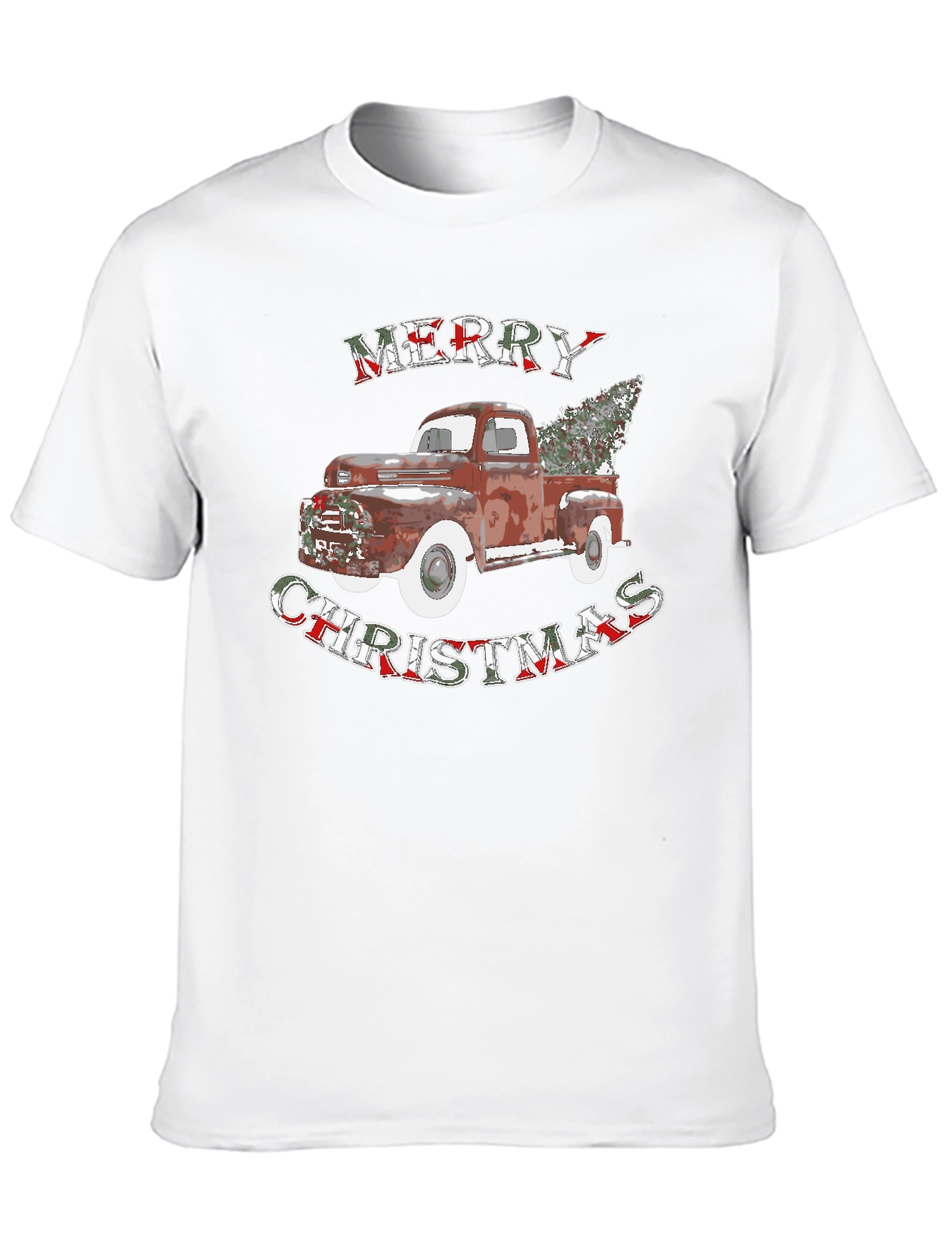 Merry Christmas Truck T-Shirt