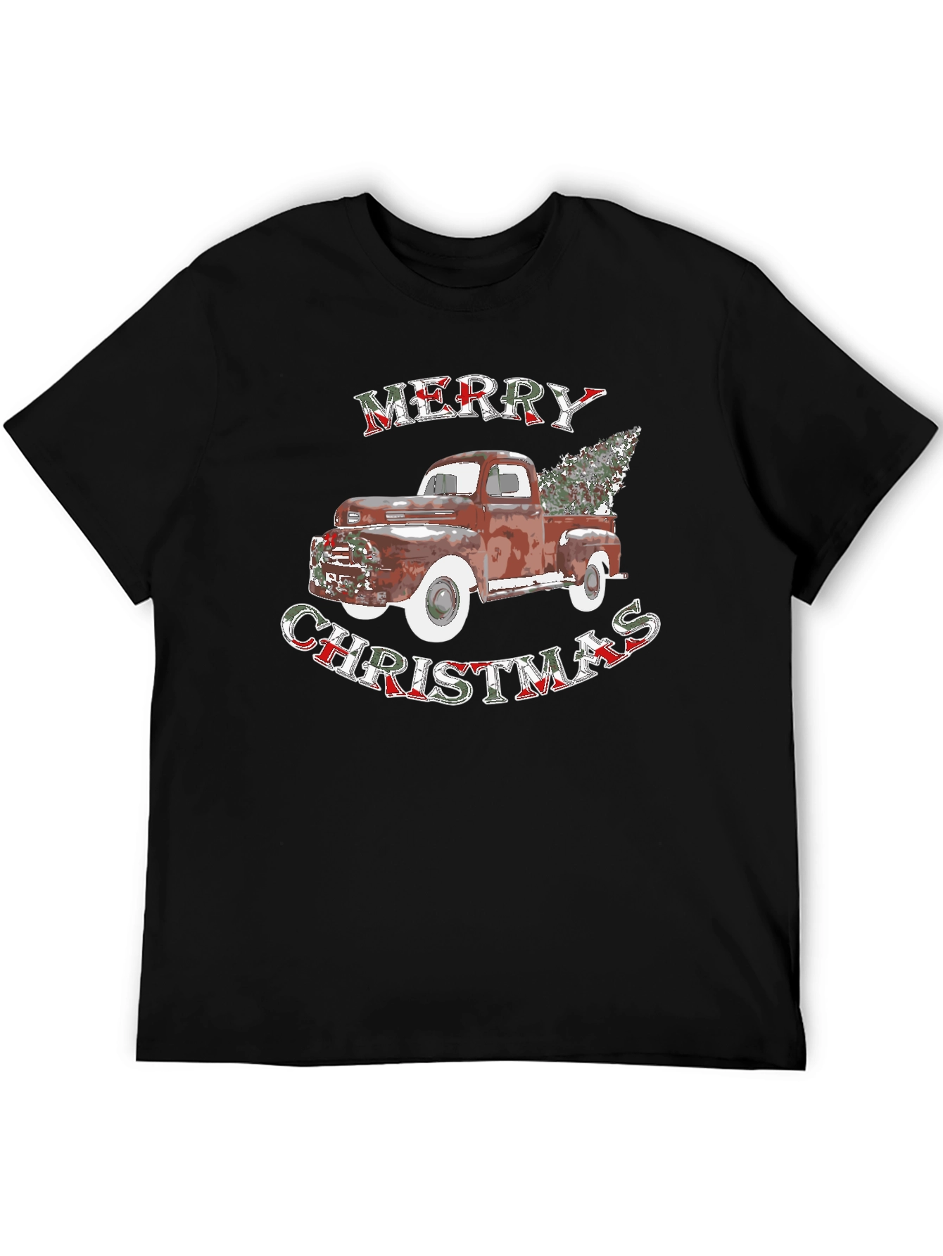 Merry Christmas Truck T-Shirt