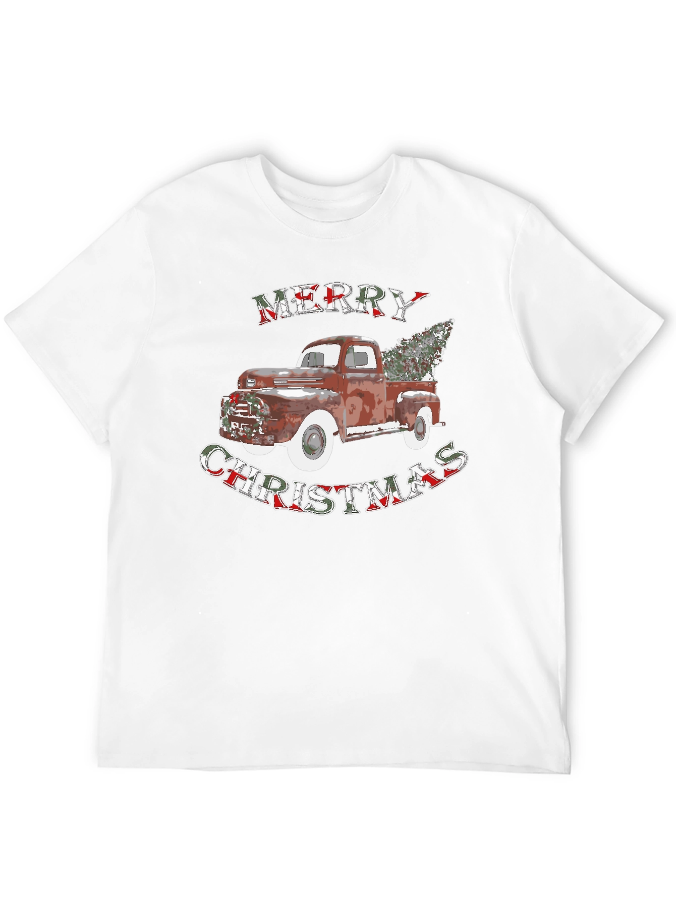 Merry Christmas Truck T-Shirt