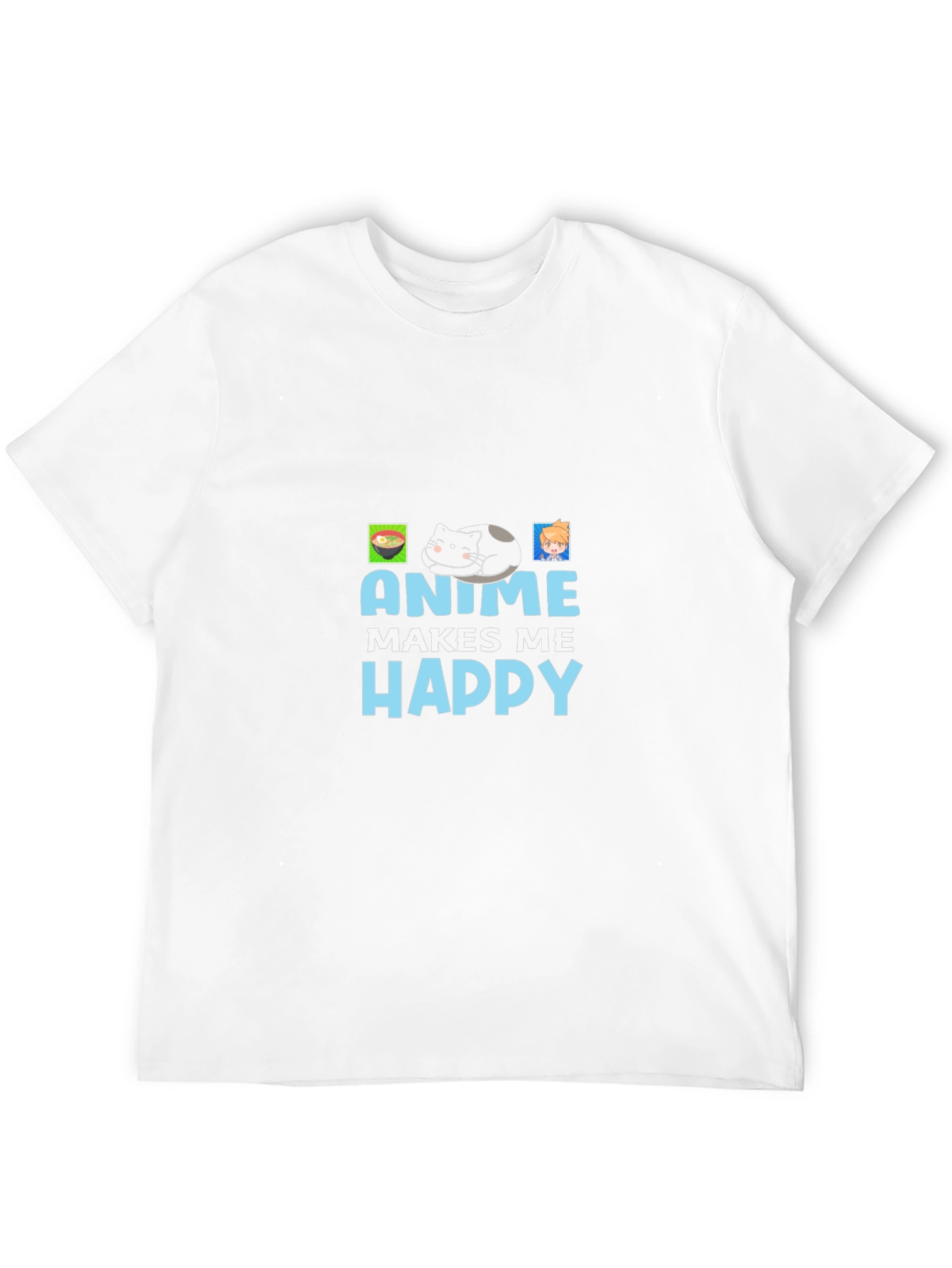 Anime Makes Me Happy T-Shirt