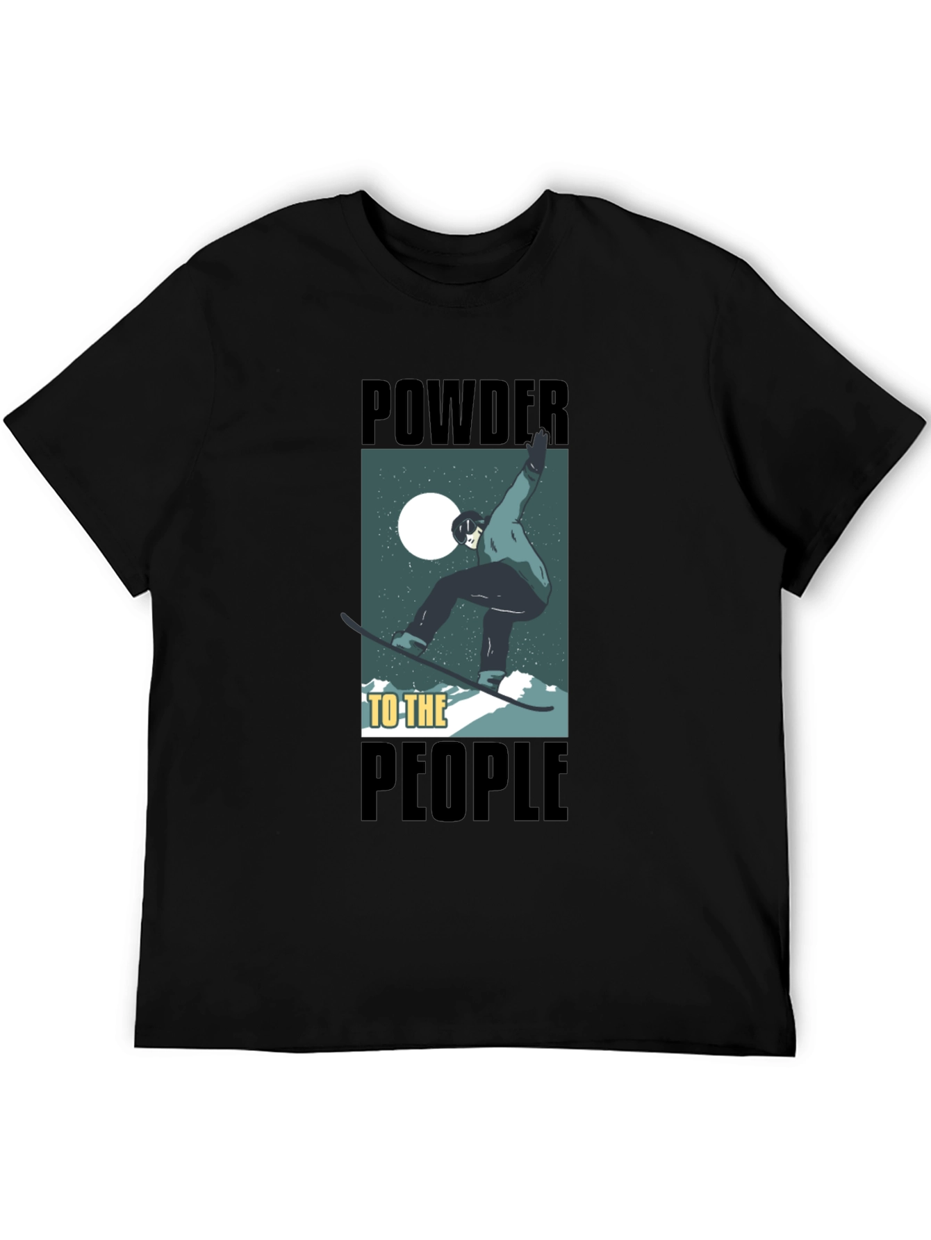 Powder to the People Graphic Tee